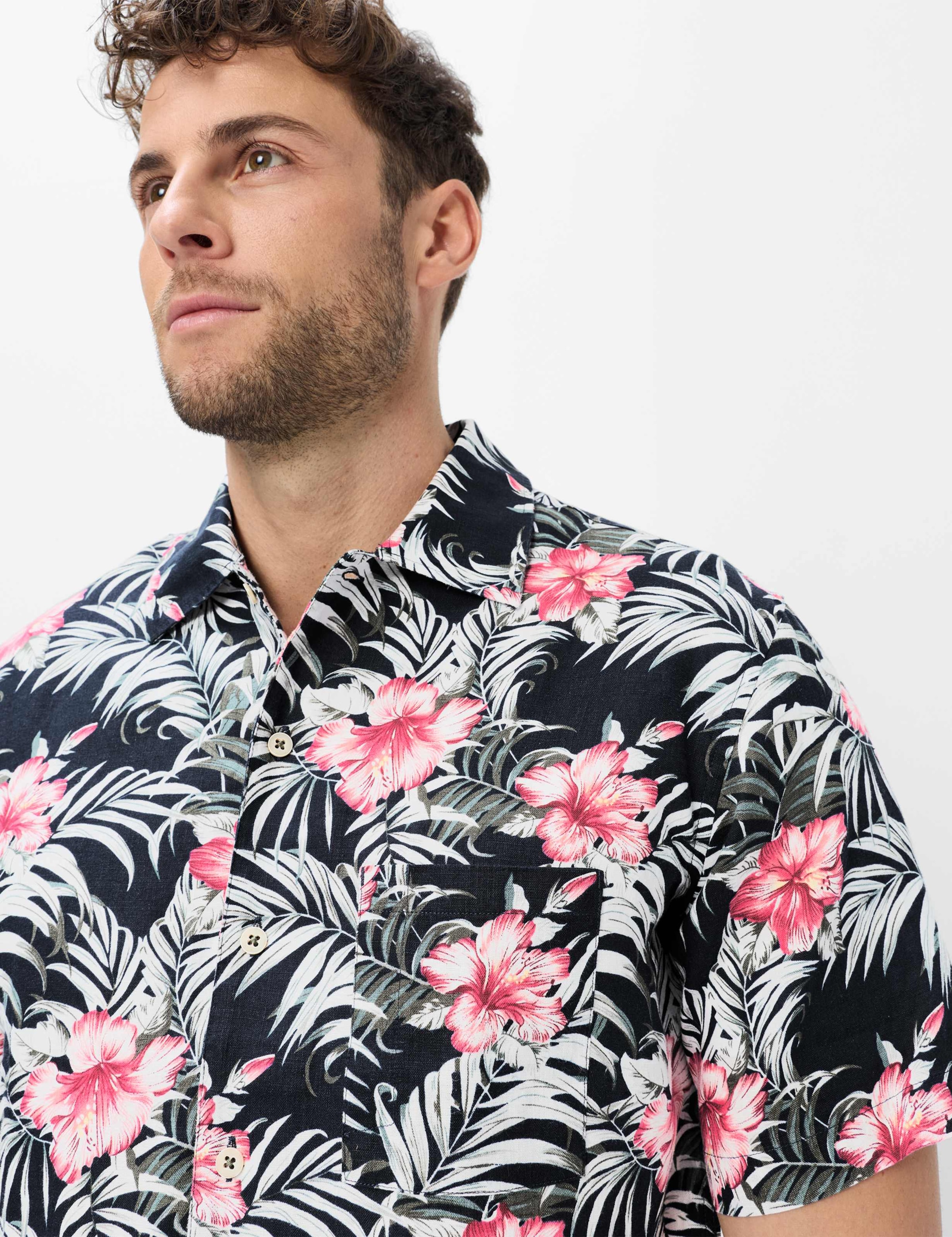 Brax Leinenhemd »Style LUKE«