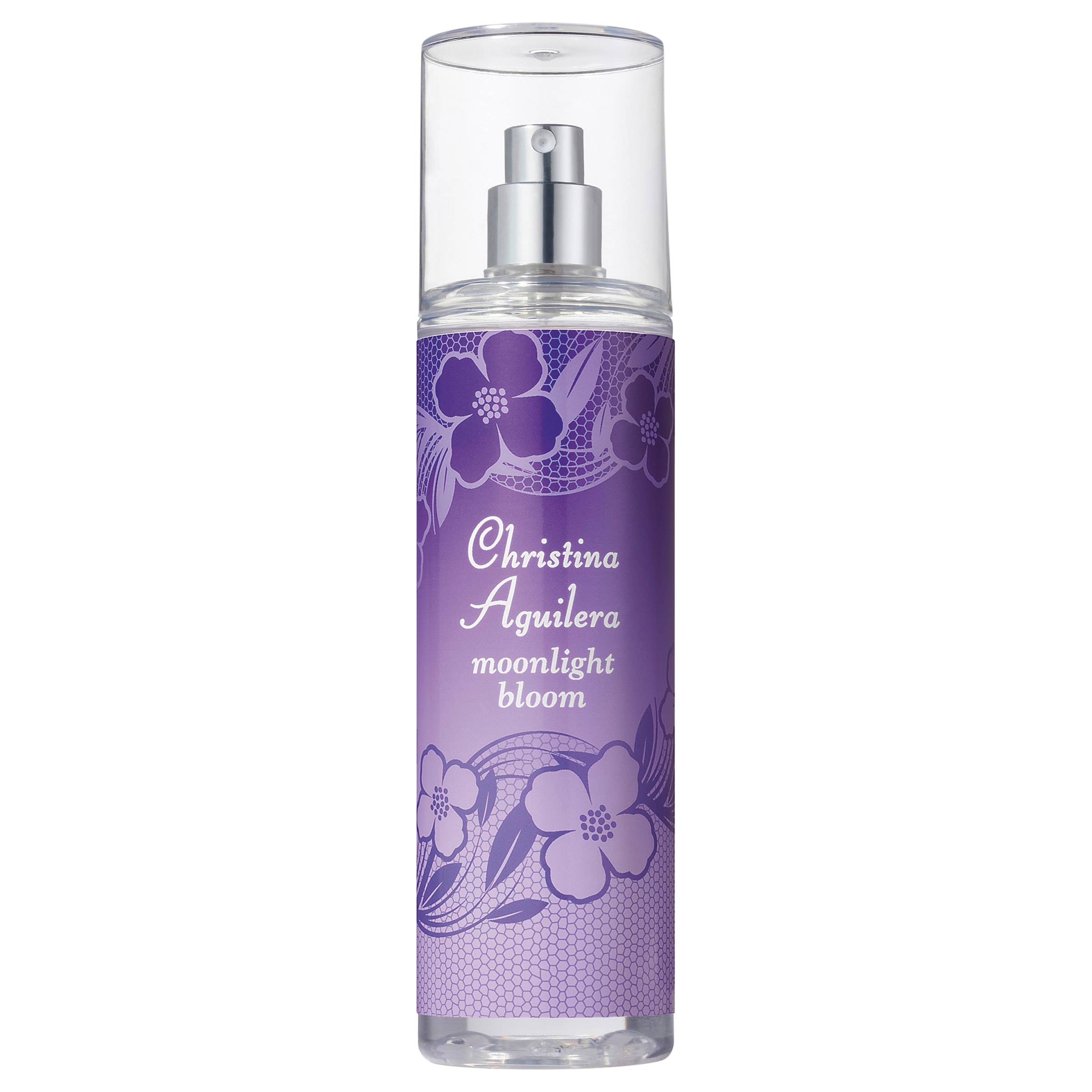 Damen Körperspray "MOONLIGHT BLOOM FINE FRAGRANCE MIST", lila, CHRISTINA AGUILERA, Parfüms, mit opulentem, blumigem Duftcharakter