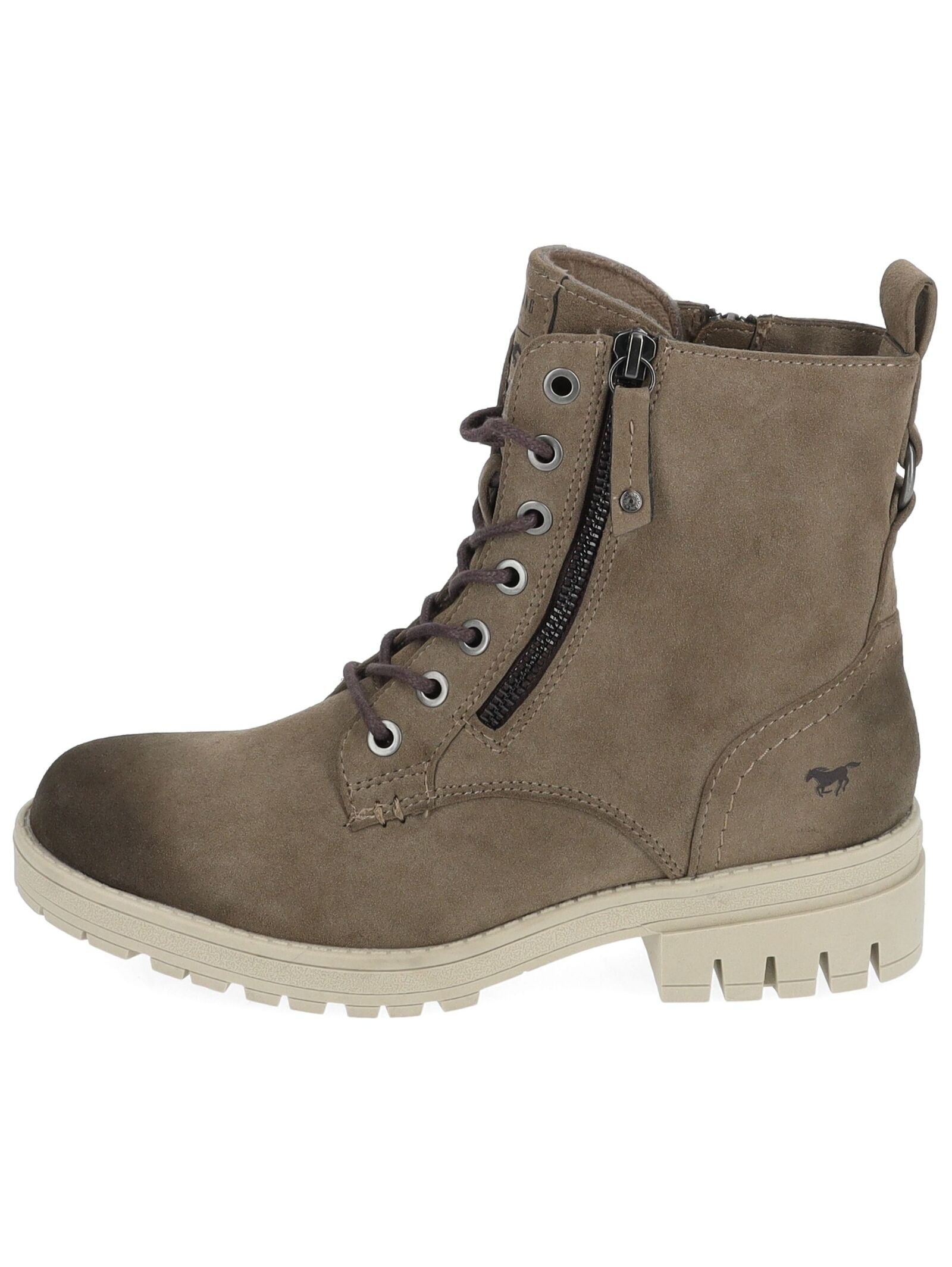Mustang Shoes Schnürstiefelette »Mustang Shoes Stiefelette Lederimitat«
