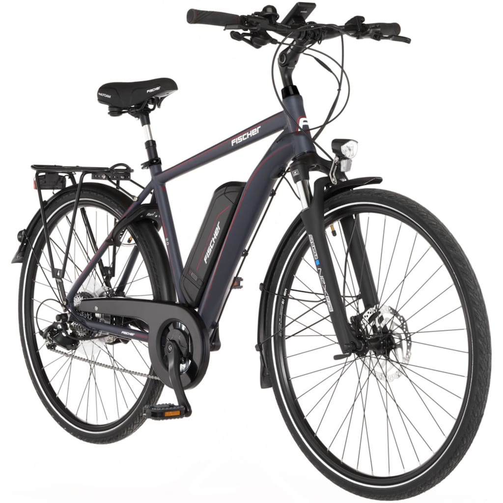 FISCHER Fahrrad E-Bike »VIATOR 2.0 557 50«, 8 Gang, Shimano, Acera Kettenschaltung, (mit Akku-Ladegerät-mit Werkzeug)