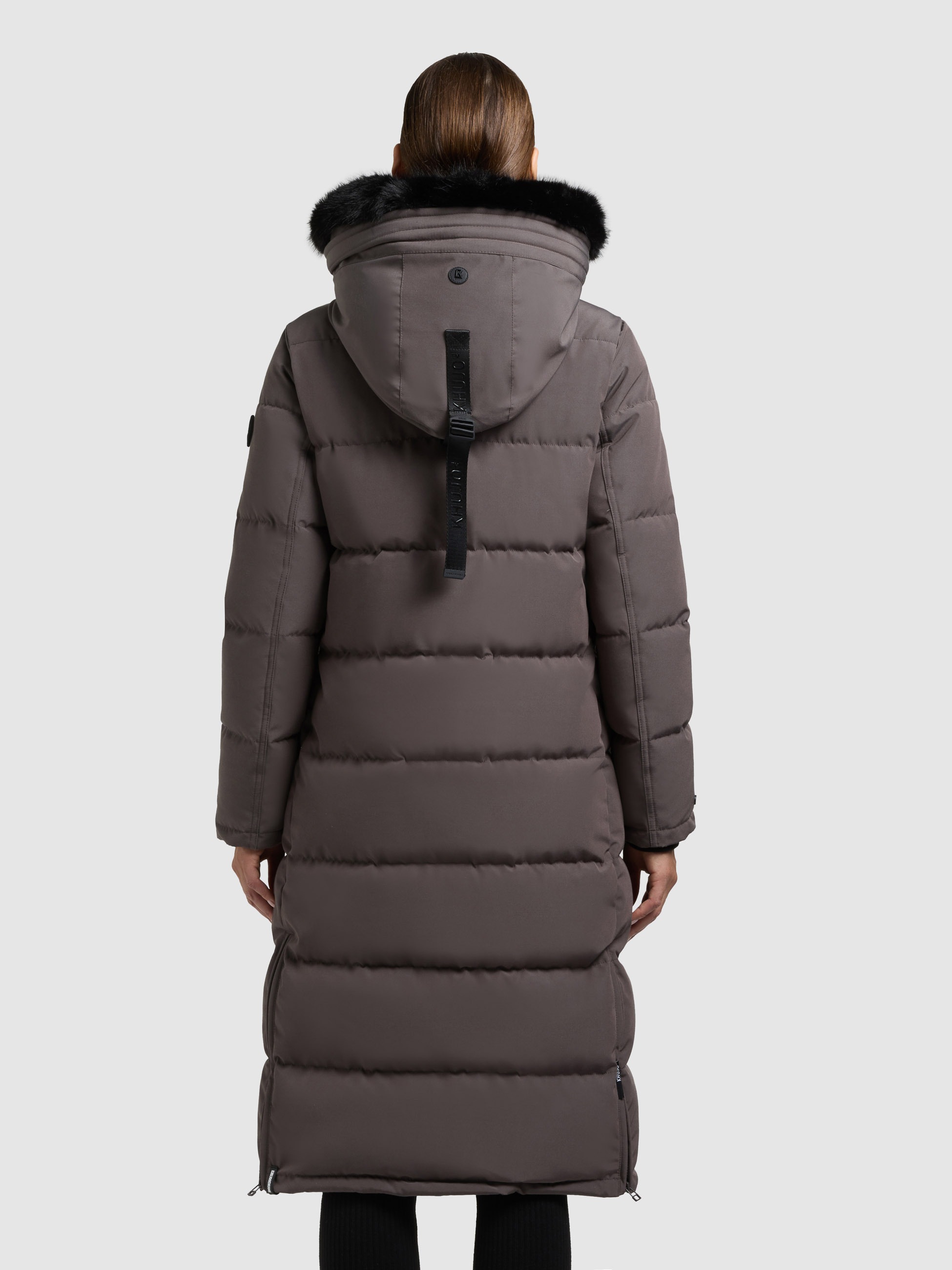 khujo PORDE2 Women's Quilted Coat Graphite XL 6