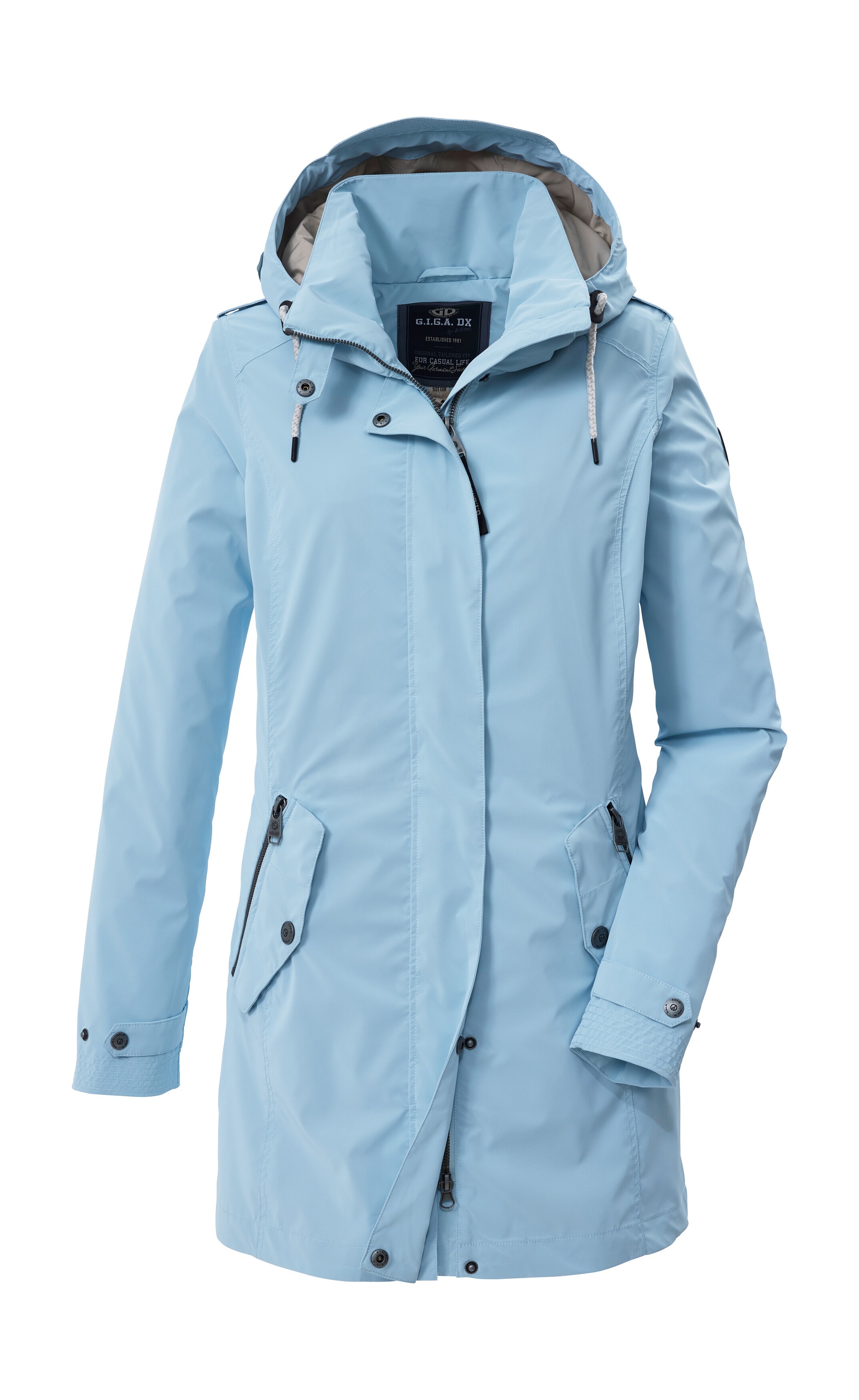 G.I.G.A. DX by killtec Parka "GS 94 WMN PRK" Funktionsparka mit verstellbarer Kapuze und Autolock-Reißverschluss