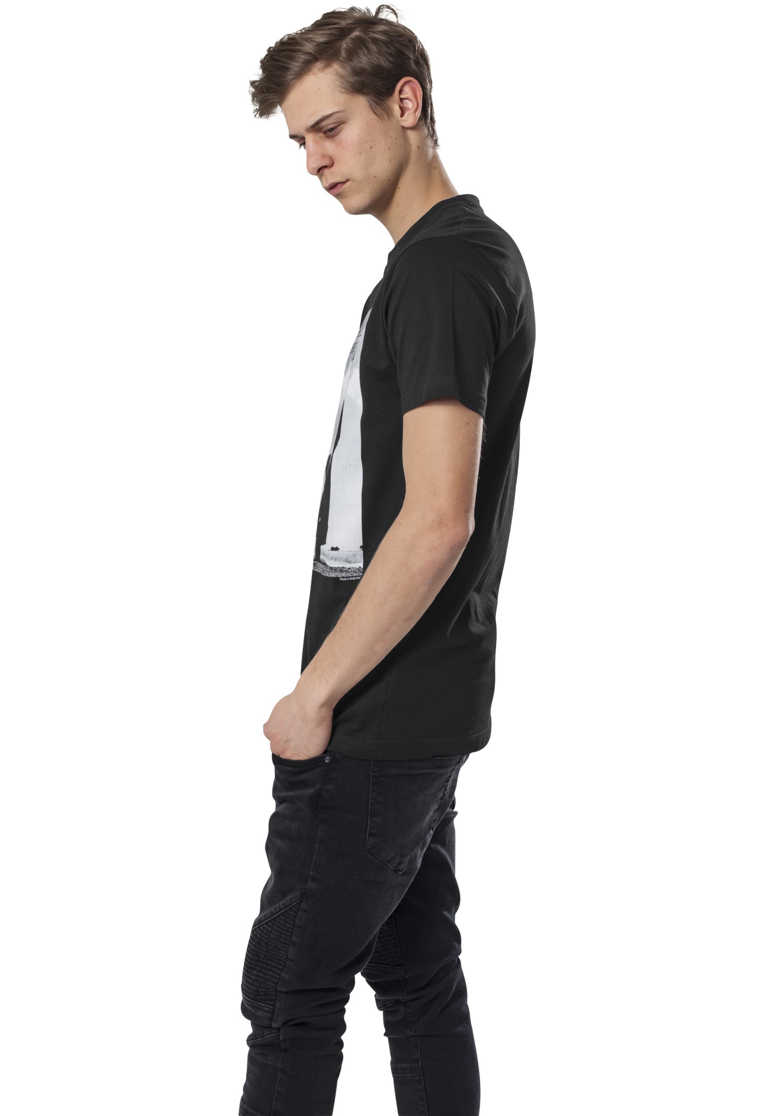 Merchcode Kurzarmshirt »Merchcode Herren Johnny Cash Walk The Line Tee«, (1 tlg.)
