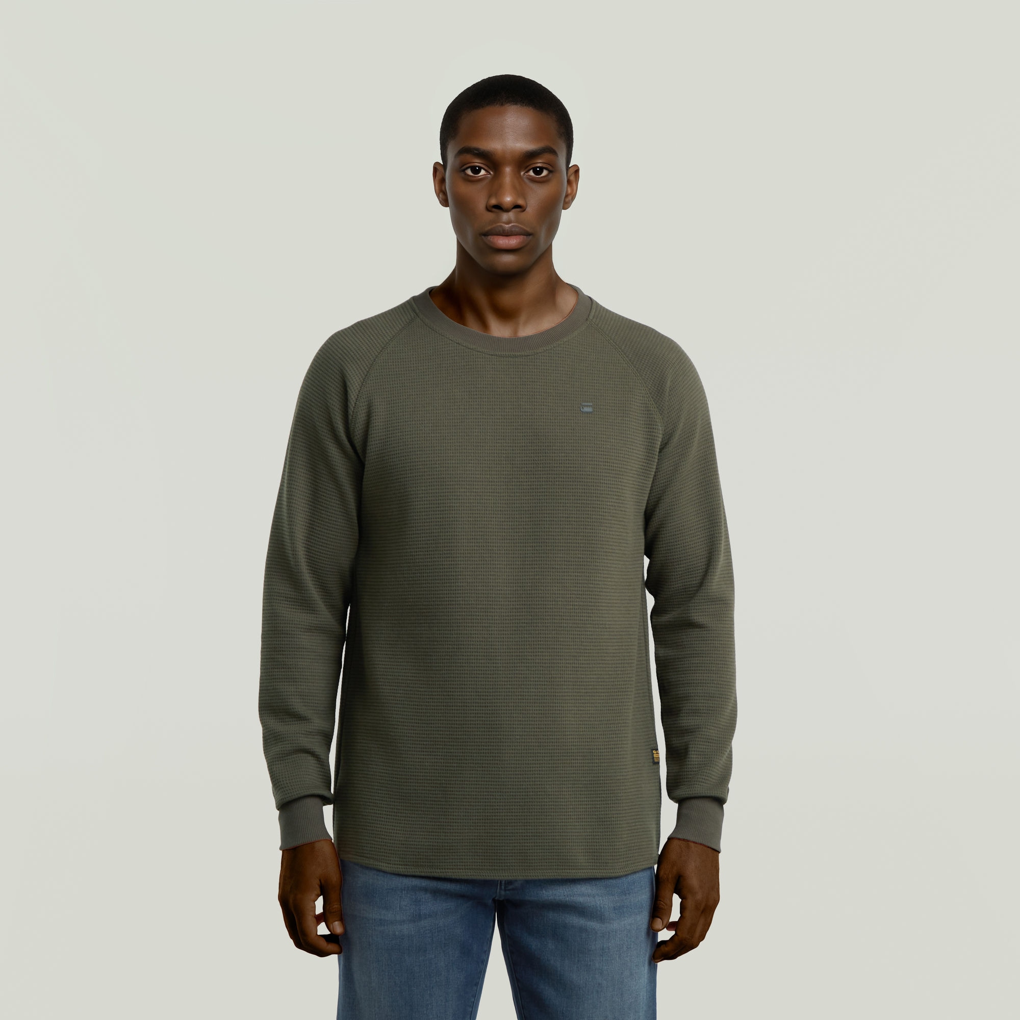 G-STAR Sweater "Jirgi", mit Label-Detail auf der Brust günstig online kaufen
