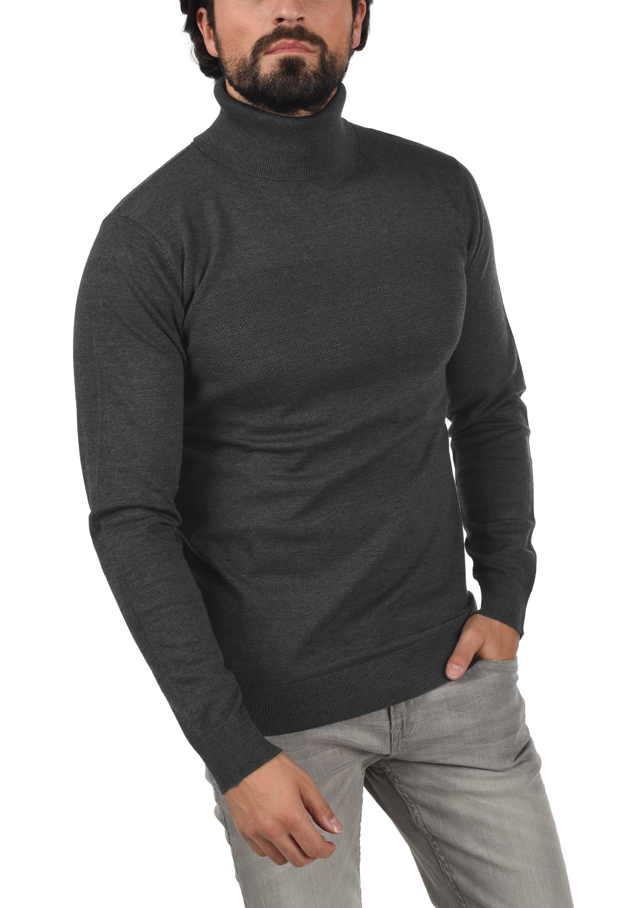Indicode Rollkragenpullover »Rollkragenpullover IDErnetto«