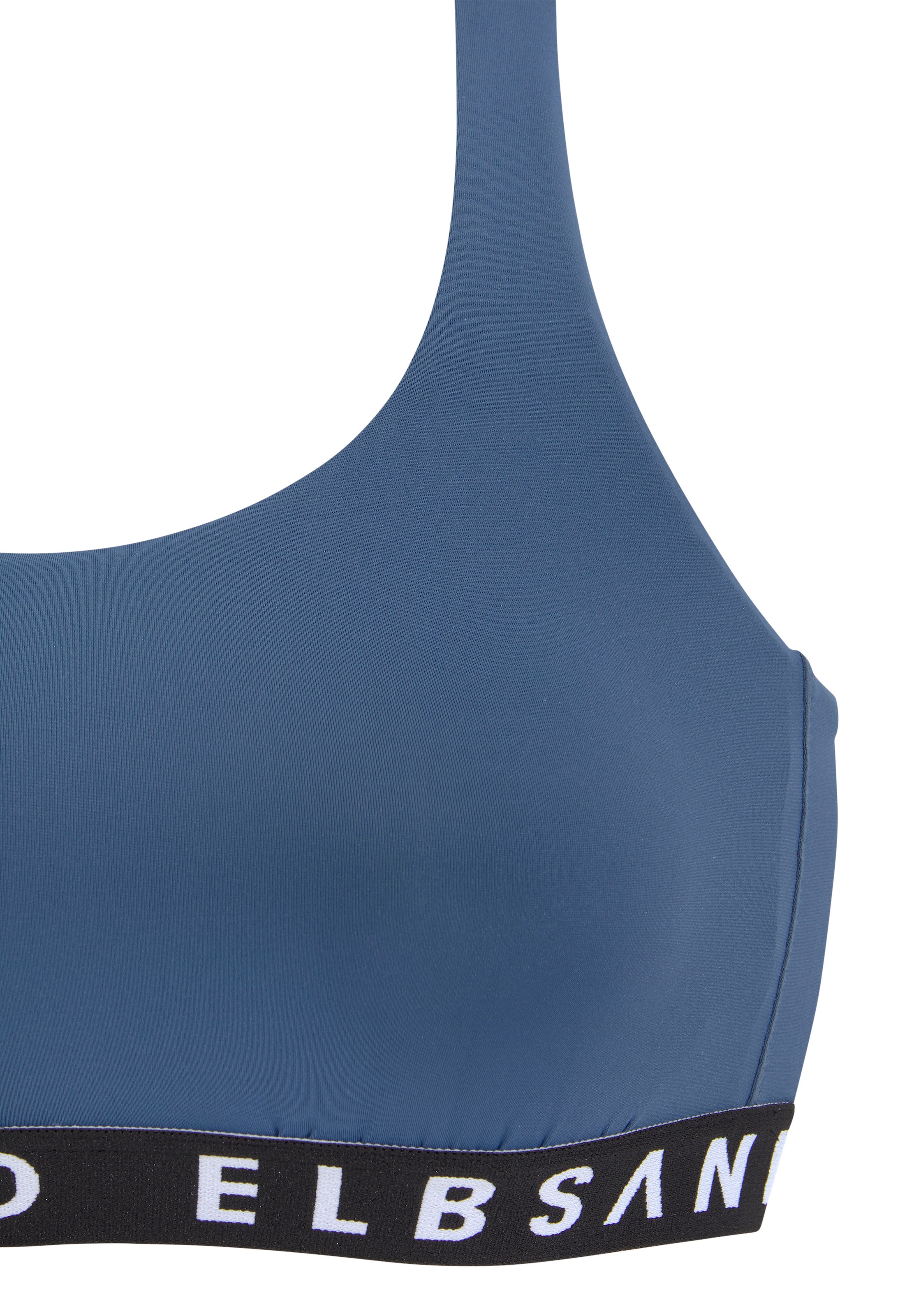 Elbsand Bustier-Bikini, mit Markenschriftzügen in Kontrastfarbe
