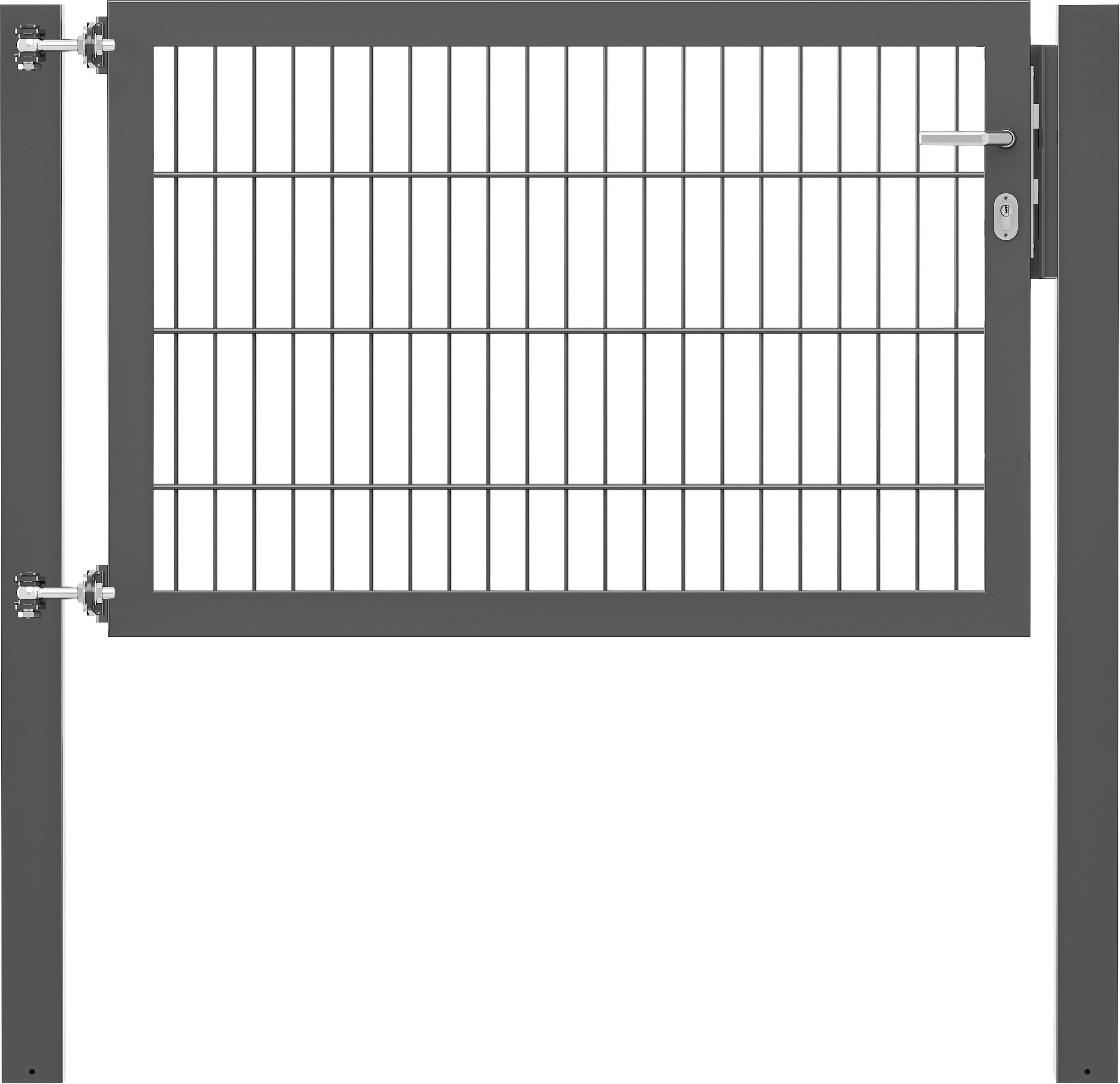 Alberts Zauneinzeltür "Flexo Plus", anthrazit, verschiedene Abmessungen