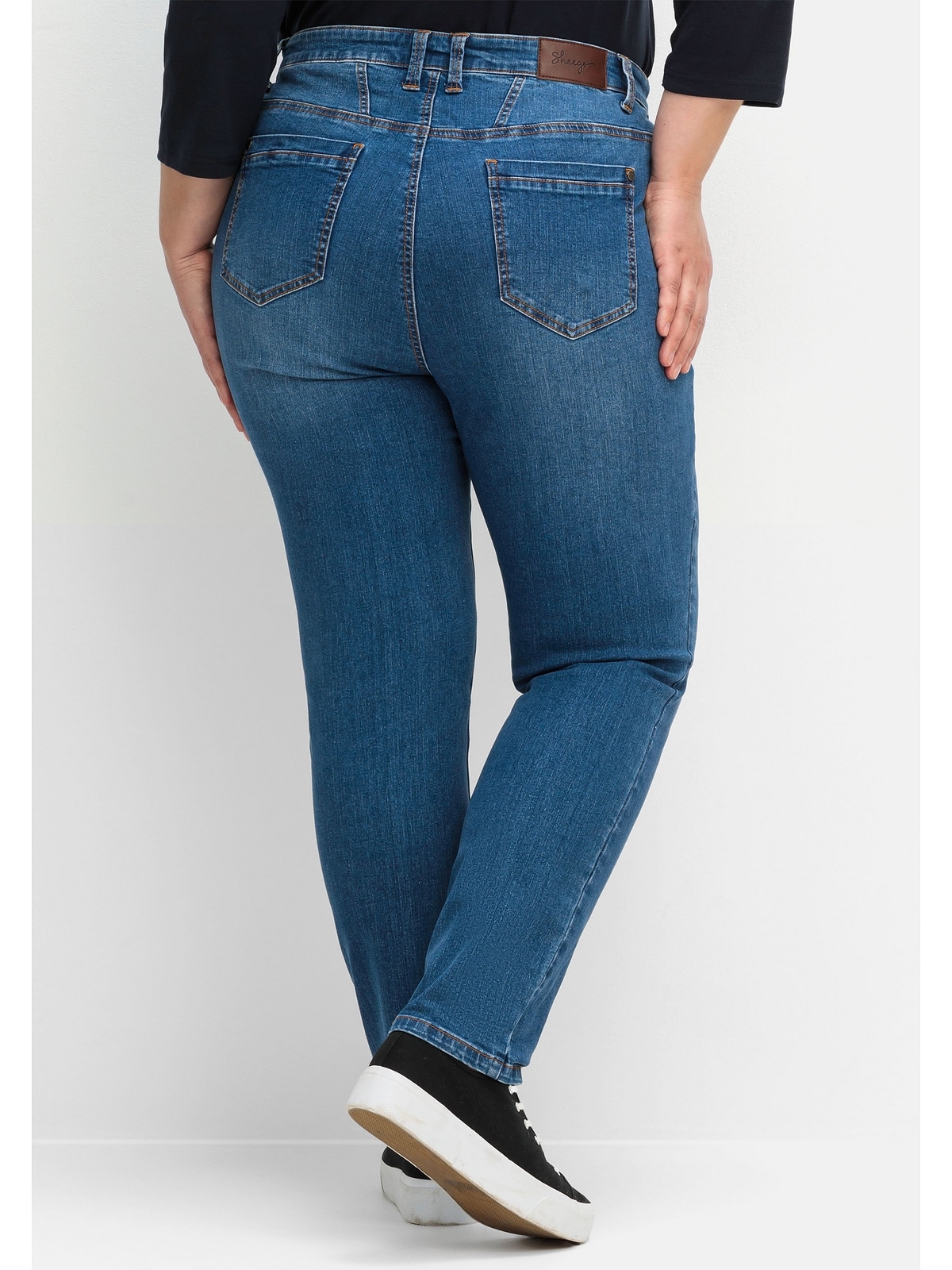 Sheego Stretch-Jeans »Große Größen«, im komfortablen Curvy-Schnitt VERENA