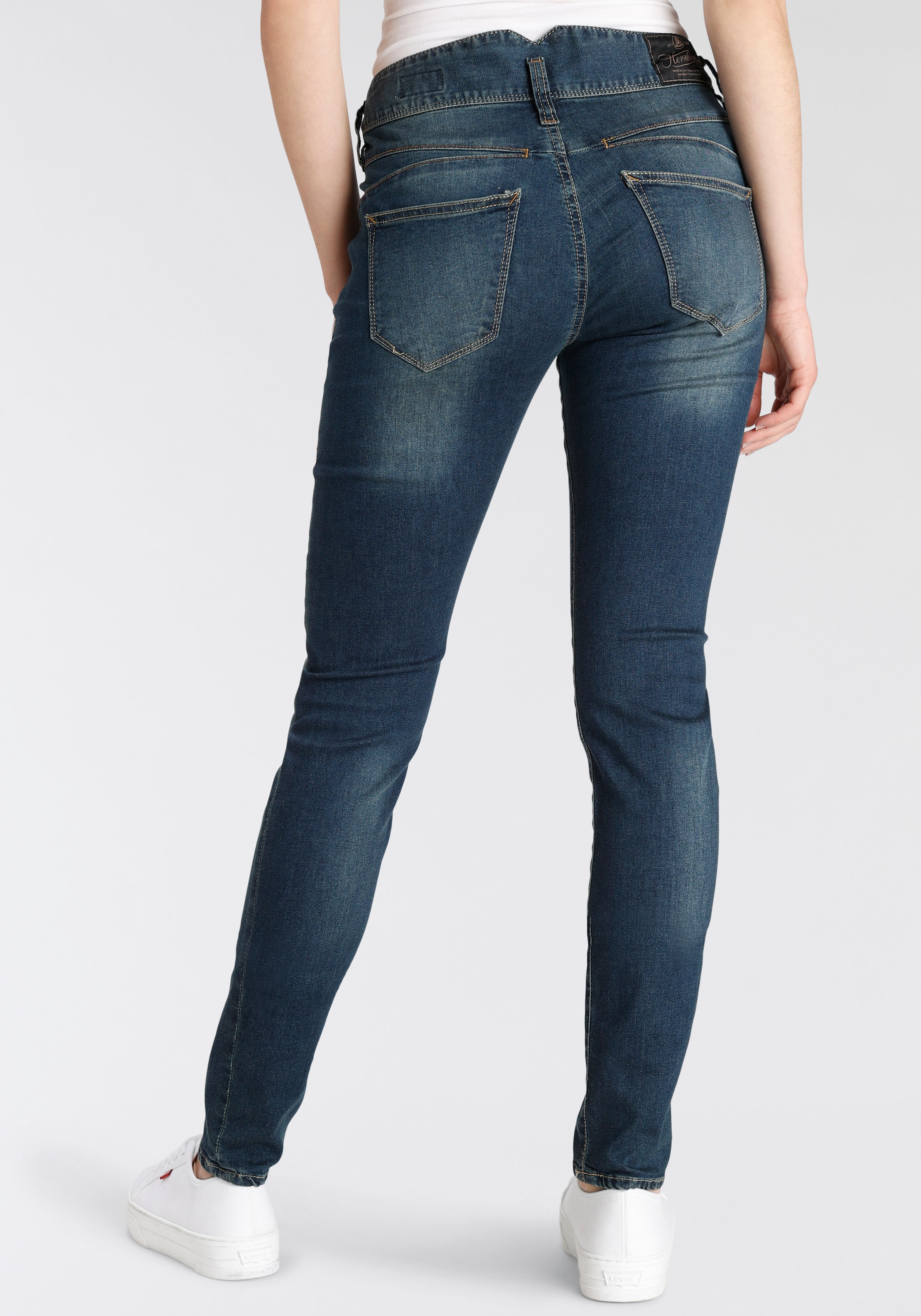 Herrlicher Slim-fit-Jeans "PEARL SLIM ORGANIC", extra komfortabel günstig online kaufen