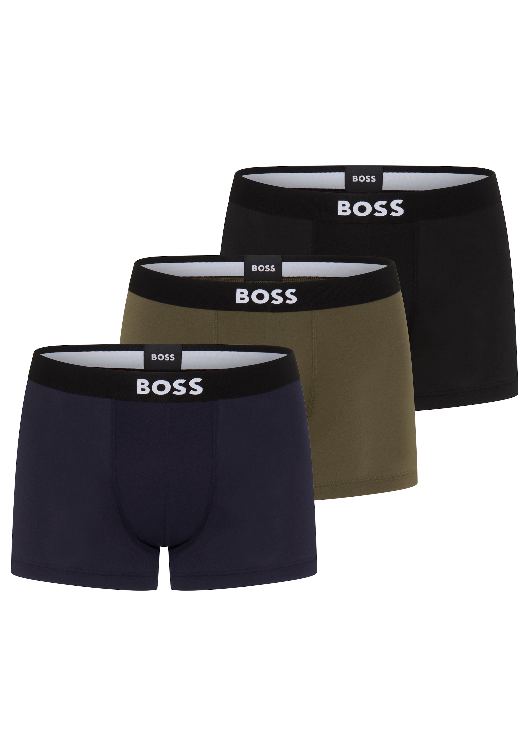 BOSS "3P Micro ONE" Packung, 3 Stk. elastischer Bund