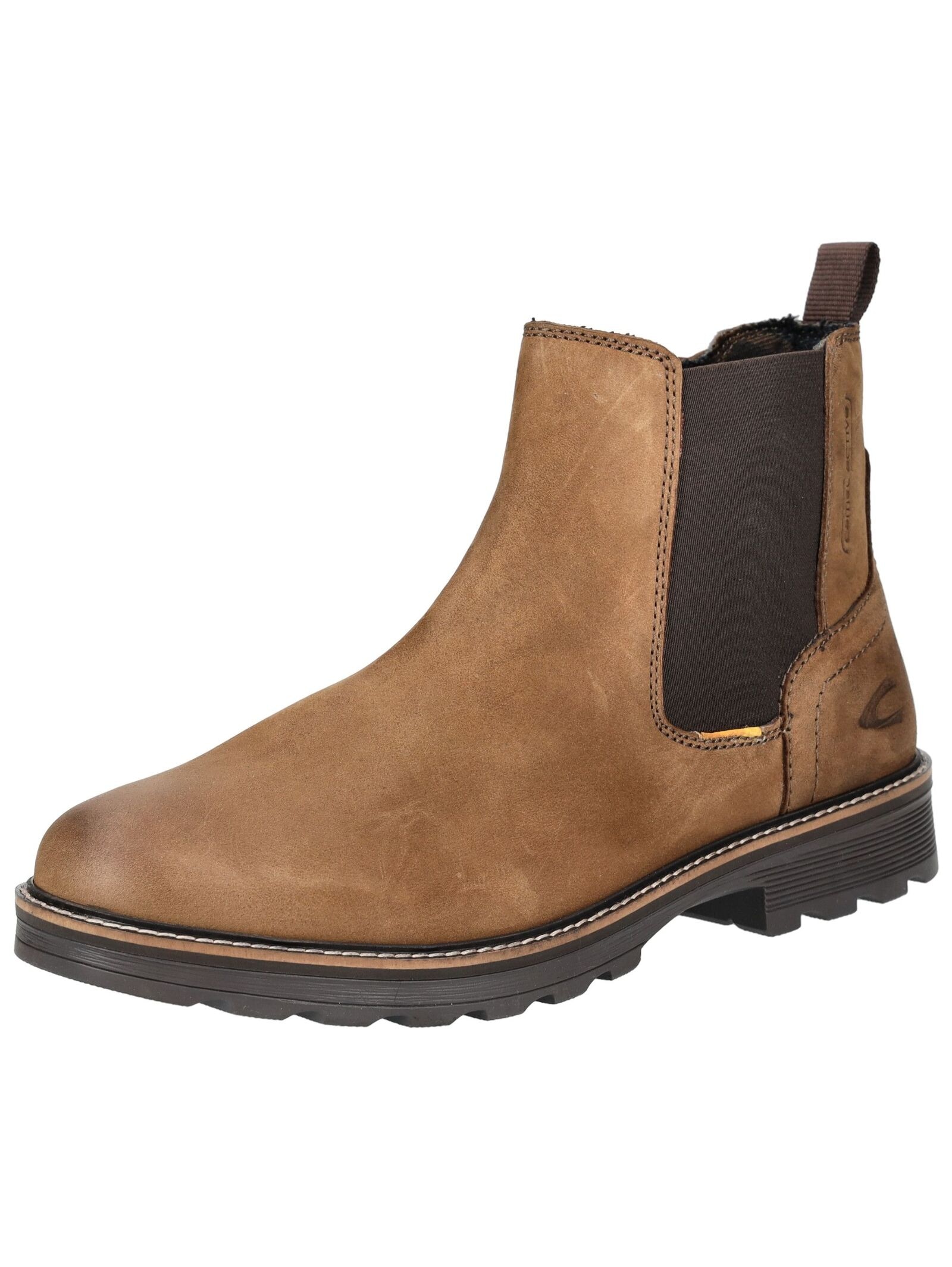 camel active Schnürstiefelette "camel active Stiefelette Leder/Textil"