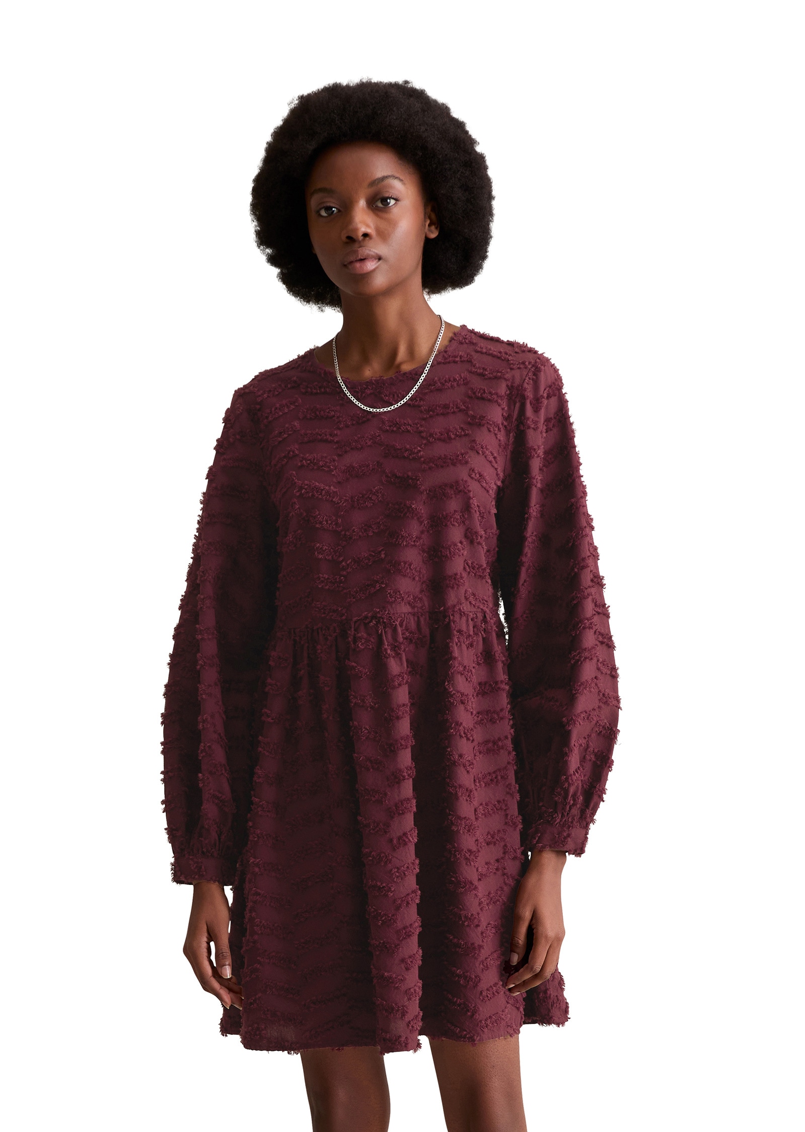 Marc OPolo DENIM Minikleid "aus Baumwoll-Fil Coupé" günstig online kaufen