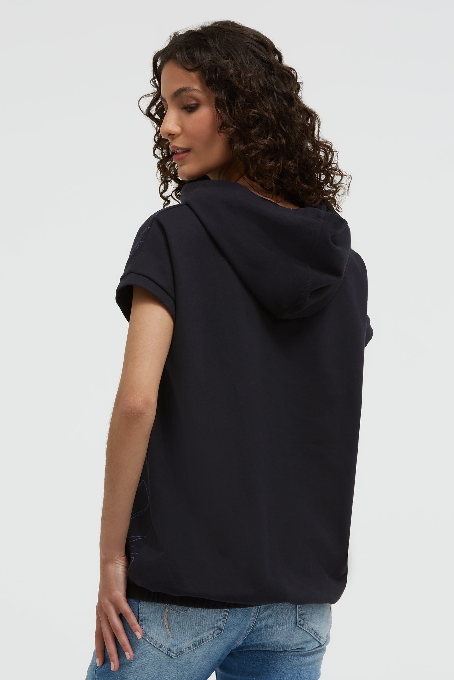 SOCCX Kapuzensweatshirt , mit überschnittener Schulter
