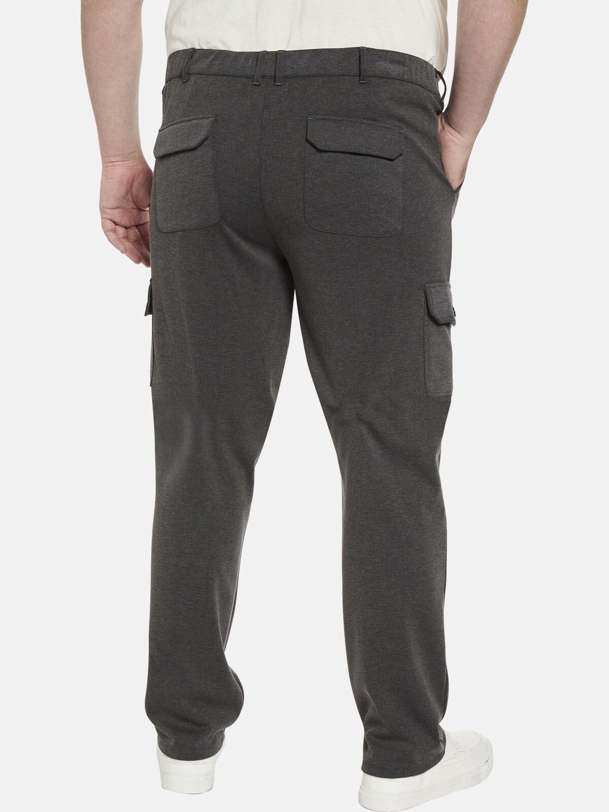 Charles Colby Baron Clay Cargo Trousers Dark Gray 62 2