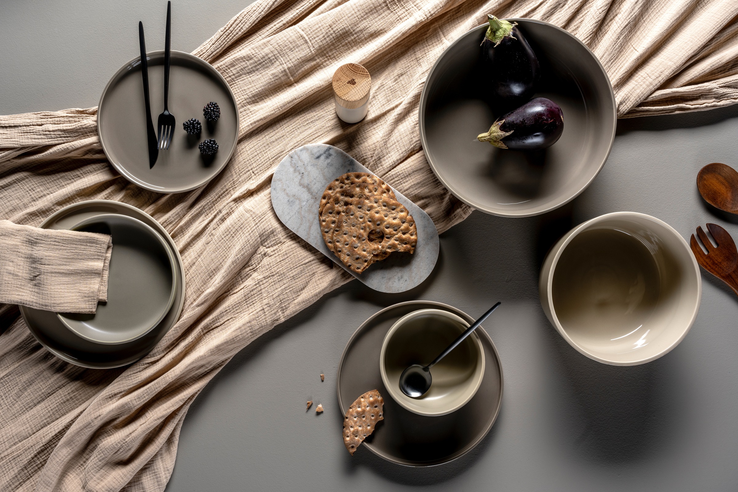 Thumbnail - LEONARDO Schale "Keramikschale ROMA, ca. 22 cm" 1 Stk. aus Keramik spülmaschinengeeignet