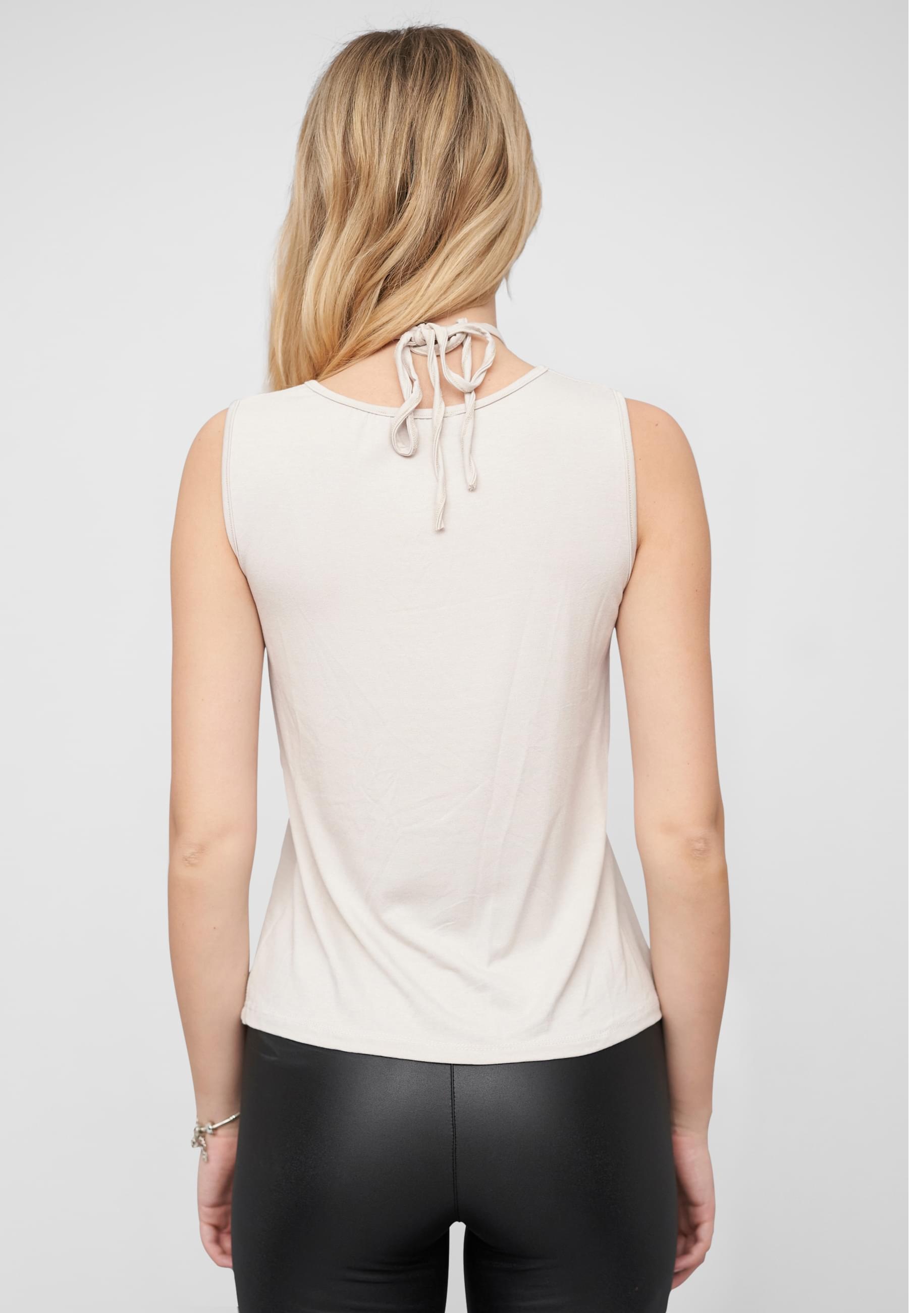 CLOUD 5IVE Muskelshirt »CLOUD 5IVE Cloud 5ive Viscose Neckholder Top with Ring-Detail«, (1 tlg.)