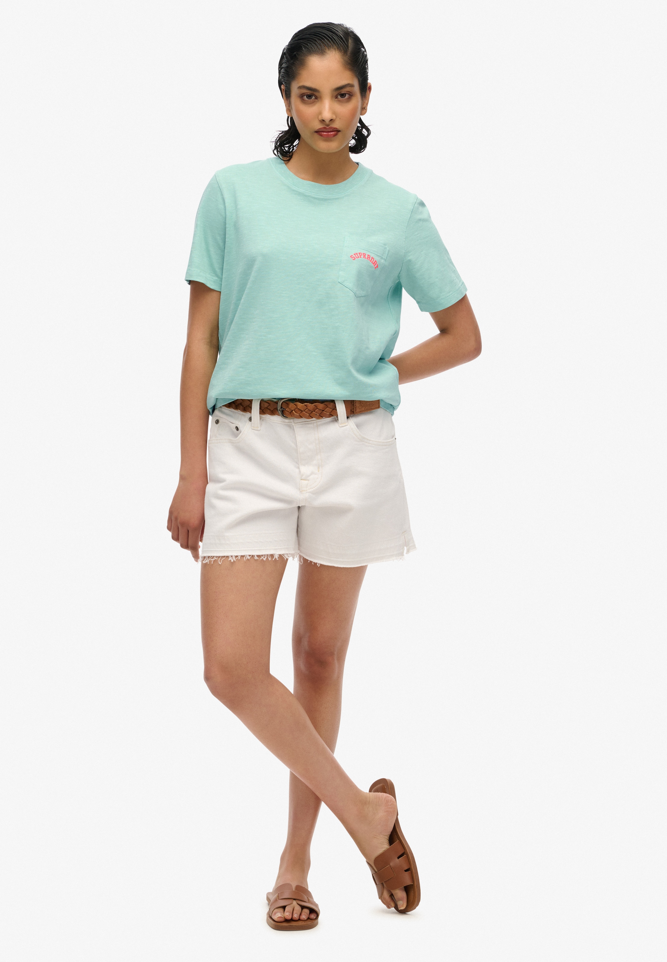 Superdry T-Shirt »ESSENTIAL LOGO GD POCKET TEE«