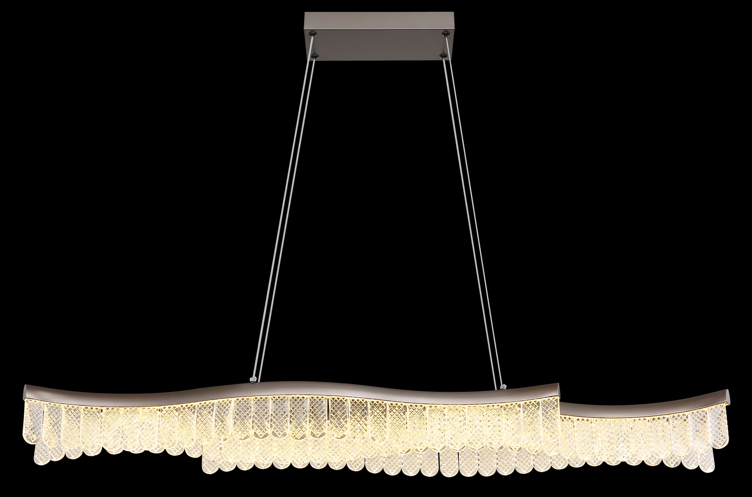 GLOBO LIGHTING LED Pendelleuchte »JULIET«, Leuchtmittel LED-Modul | LED fest integriert, Hängelampe/Hängeleuchte/Wohnzimmer/Esstisch/elegant
