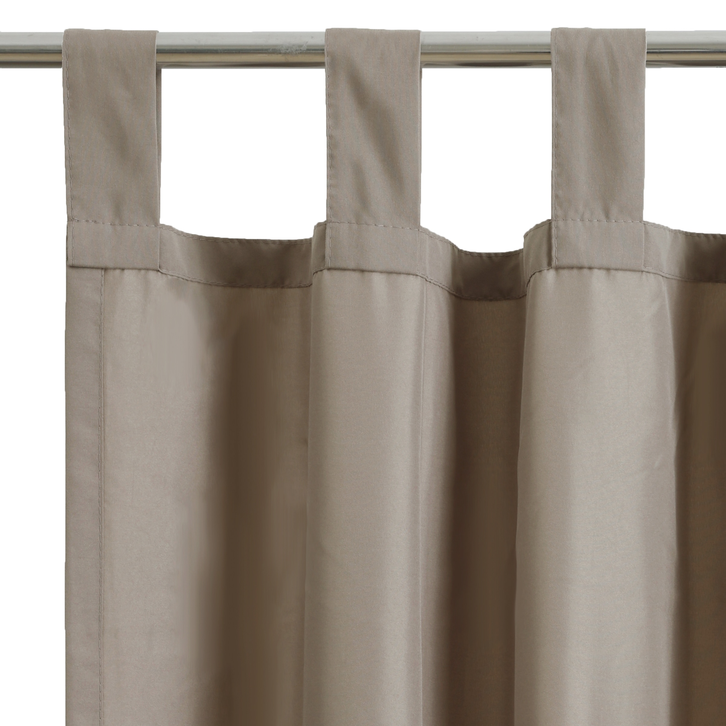OTTO home Vorhang »Parry, Schlaufen, 2er Set, blickdicht, Topseller« Schlaufen 2 Stk. tlg. 2-er Set, blickdicht, monochrom, basic