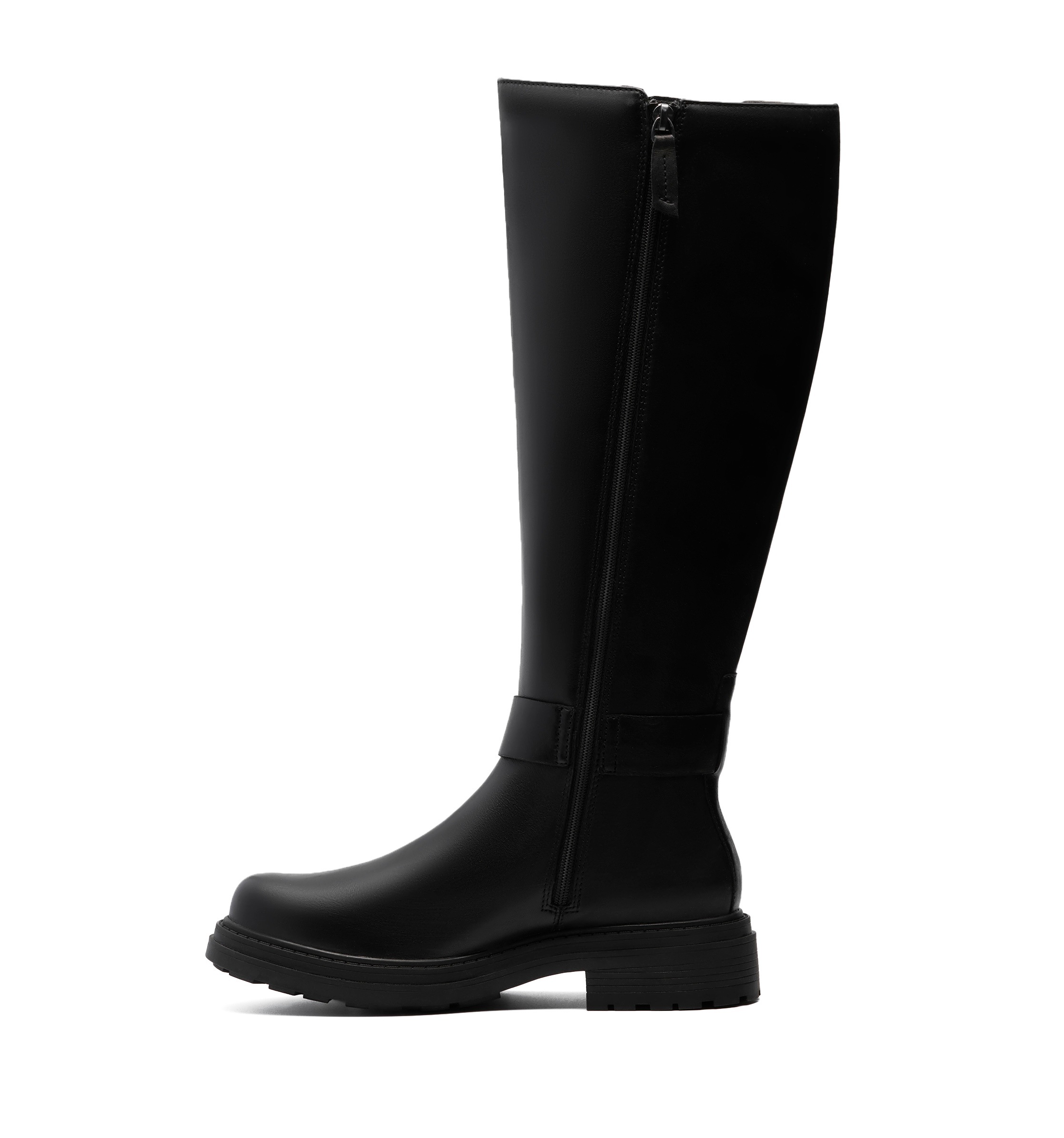 Clarks Stiefel »Orinoco 3 Tall«  Plateauschuh, Reiterstiefel mit Lederinnensohle