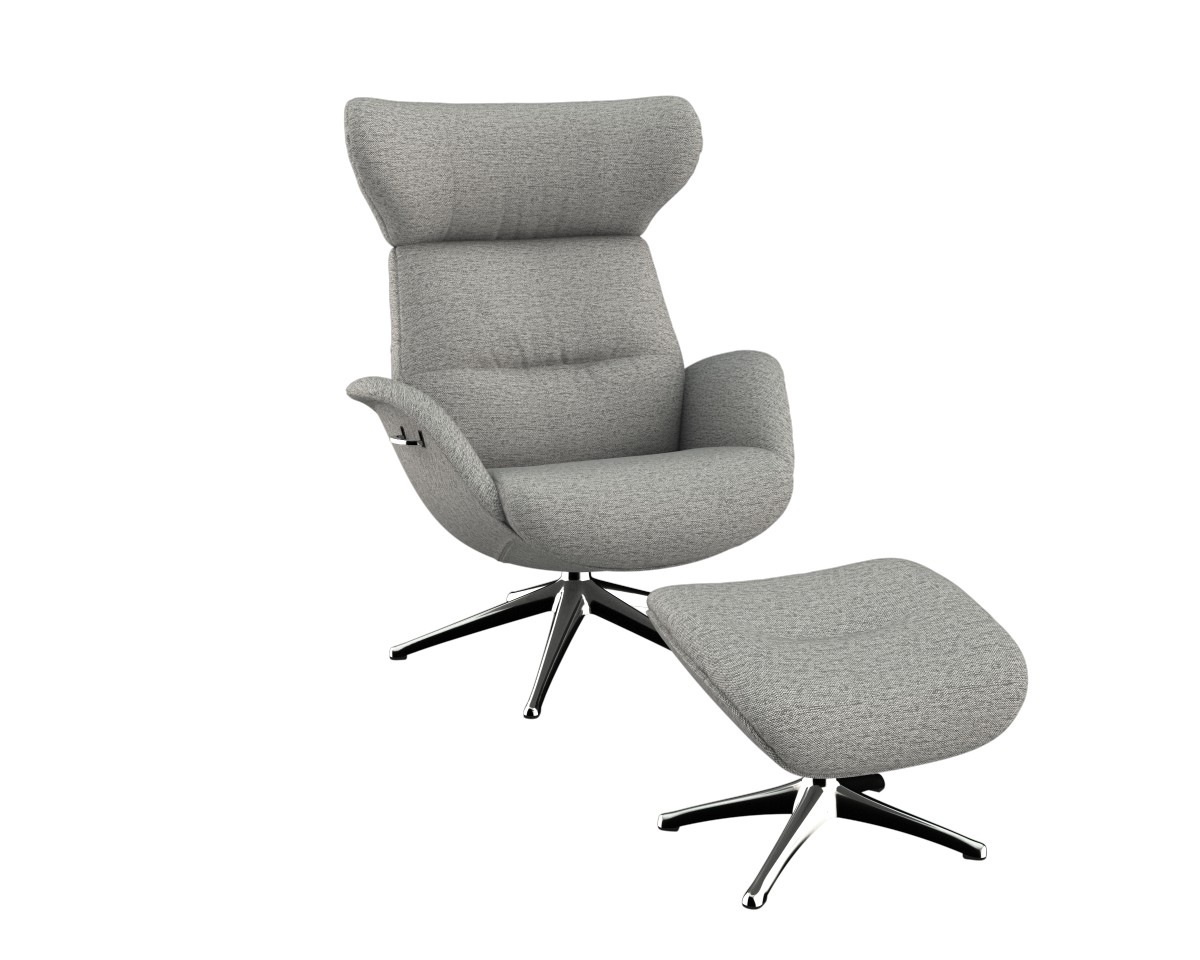 FLEXLUX Relaxsessel "Fernsehsessel More, ergonomisch, drehbar, robuster Fuß günstig online kaufen