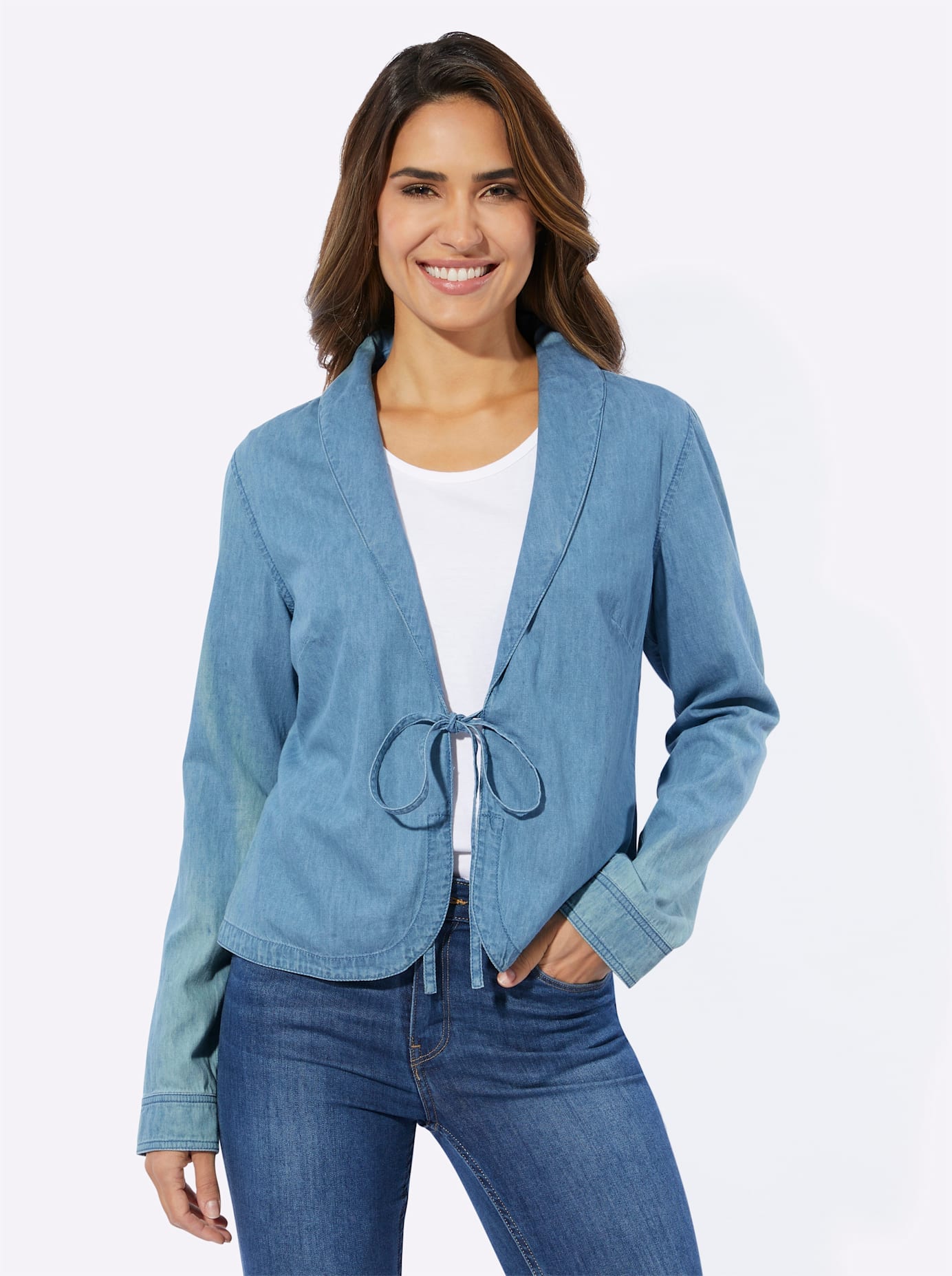 Classic Basics Jeansblazer "Jeans-Blazer" günstig online kaufen