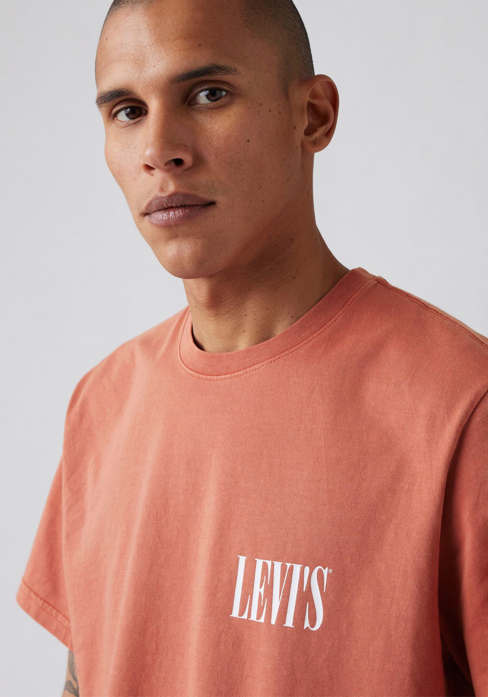 Levi's® T-Shirt, mit Logoschriftzug