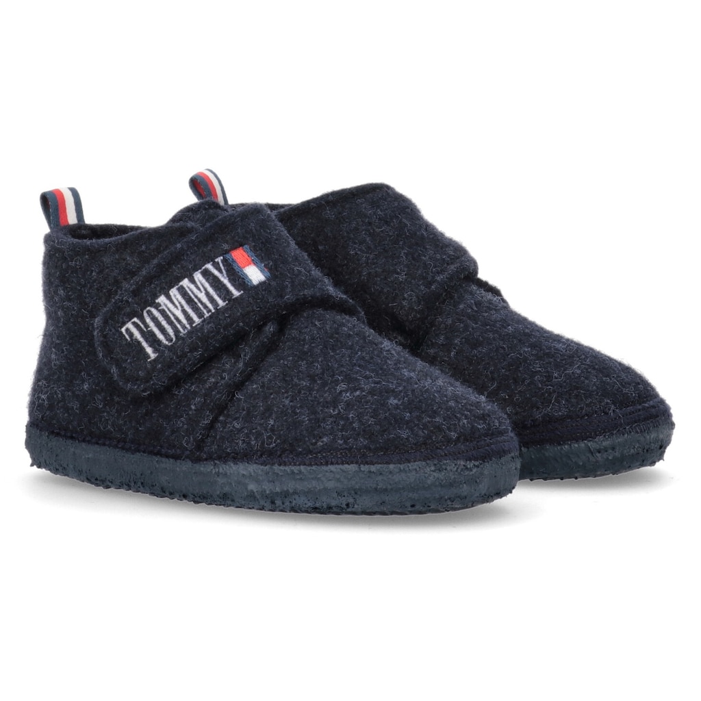 Tommy Hilfiger Hausschuh »INDOOR SLIPPER GREY«