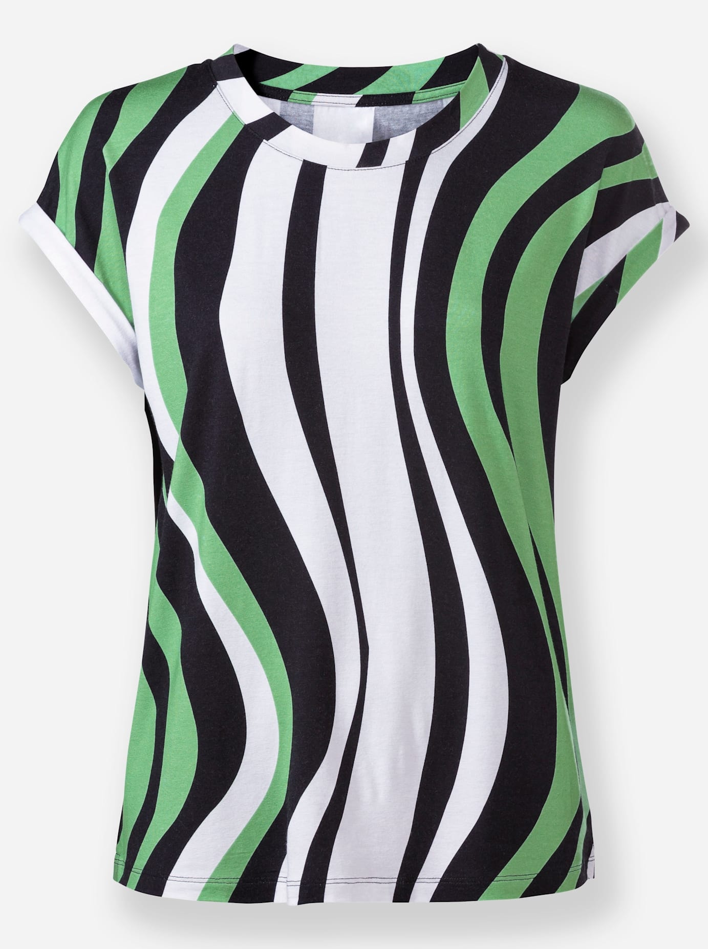 Inspirationen Kurzarmshirt »Streifenshirt«, (1 tlg.)