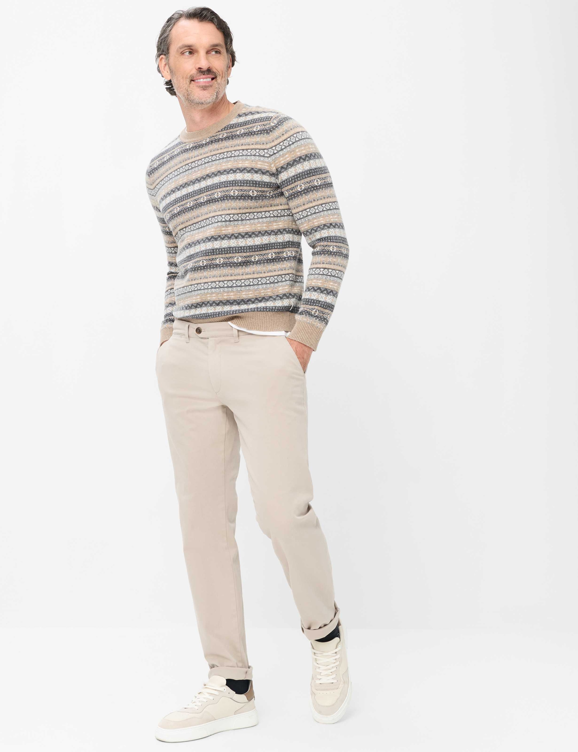 EUREX by BRAX Chinohose »Style JOHN«  Twill: Flatfronthose im Modern Regular Fit