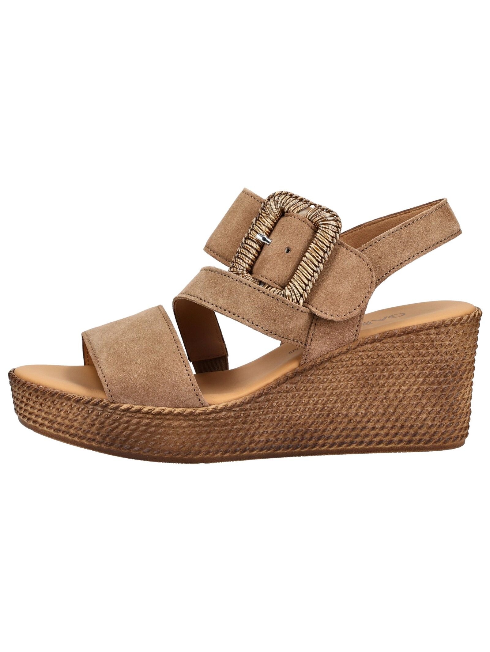 Gabor Keilsandalette "Gabor Sandalen Veloursleder" günstig online kaufen