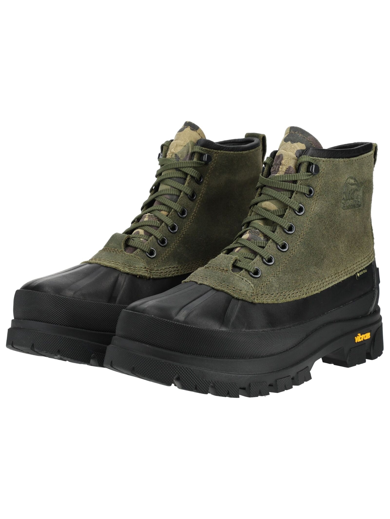 Sorel Schnürstiefelette »Sorel Stiefelette Veloursleder/Textil«