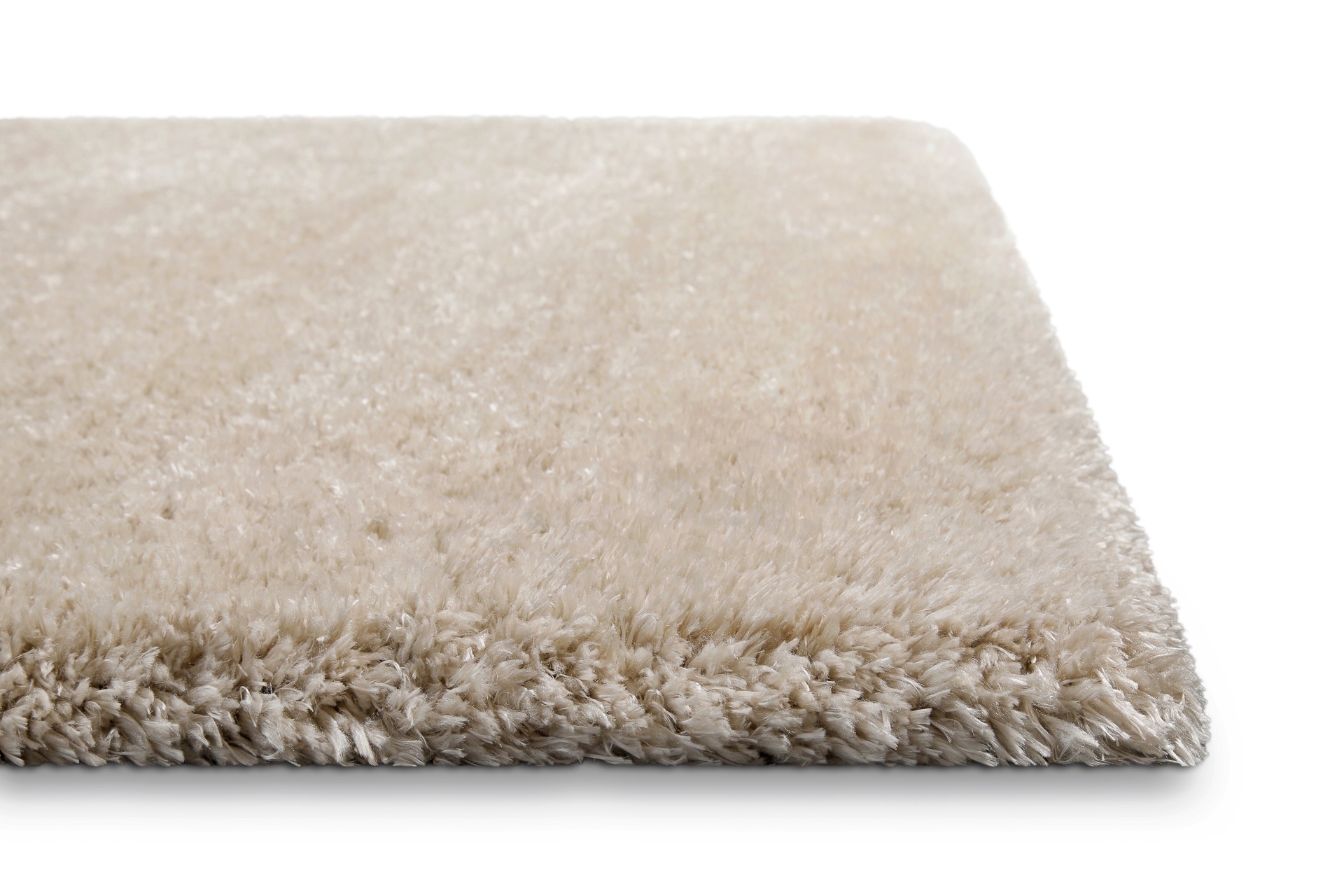 Homie Living Teppich »Parma«, quadratisch, 50 mm Höhe, Hochflor, gewebt, kuschelig, uni, Wohnzimmer, Schlafzimmer, Esszimmer