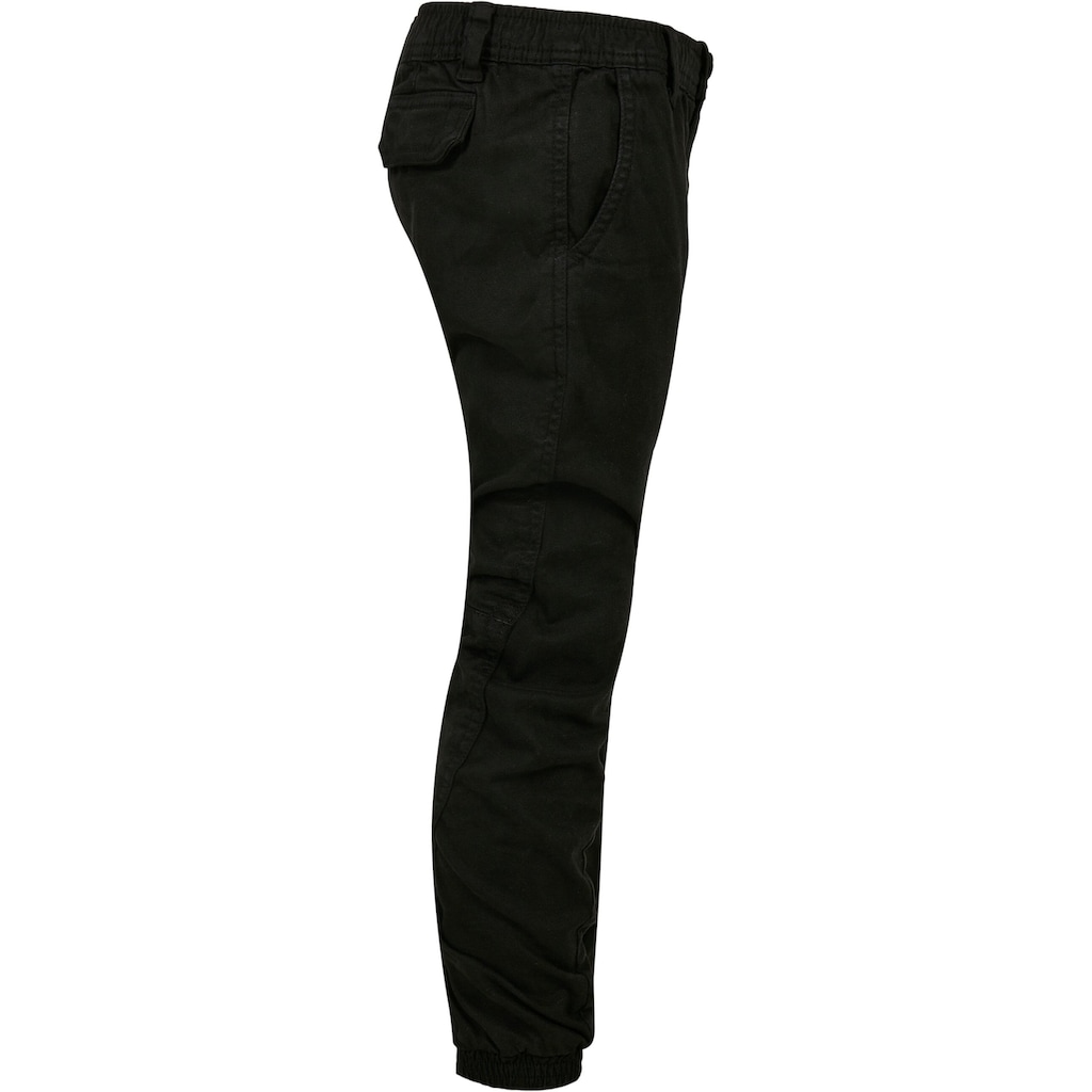 URBAN CLASSICS Stoffhose »Urban Classics Herren Boys Stretch Jogging Pants«, (1 tlg.)