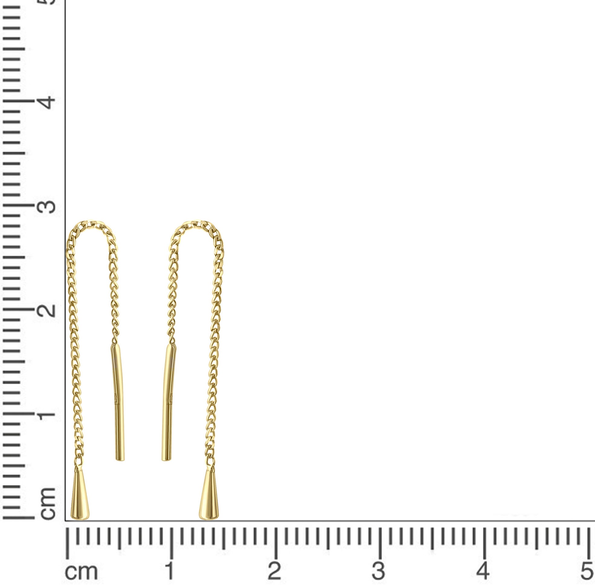 Firetti Paar Ohrhänger »Schmuck Geschenk, Ohrringe Tropfen, Gold 333«