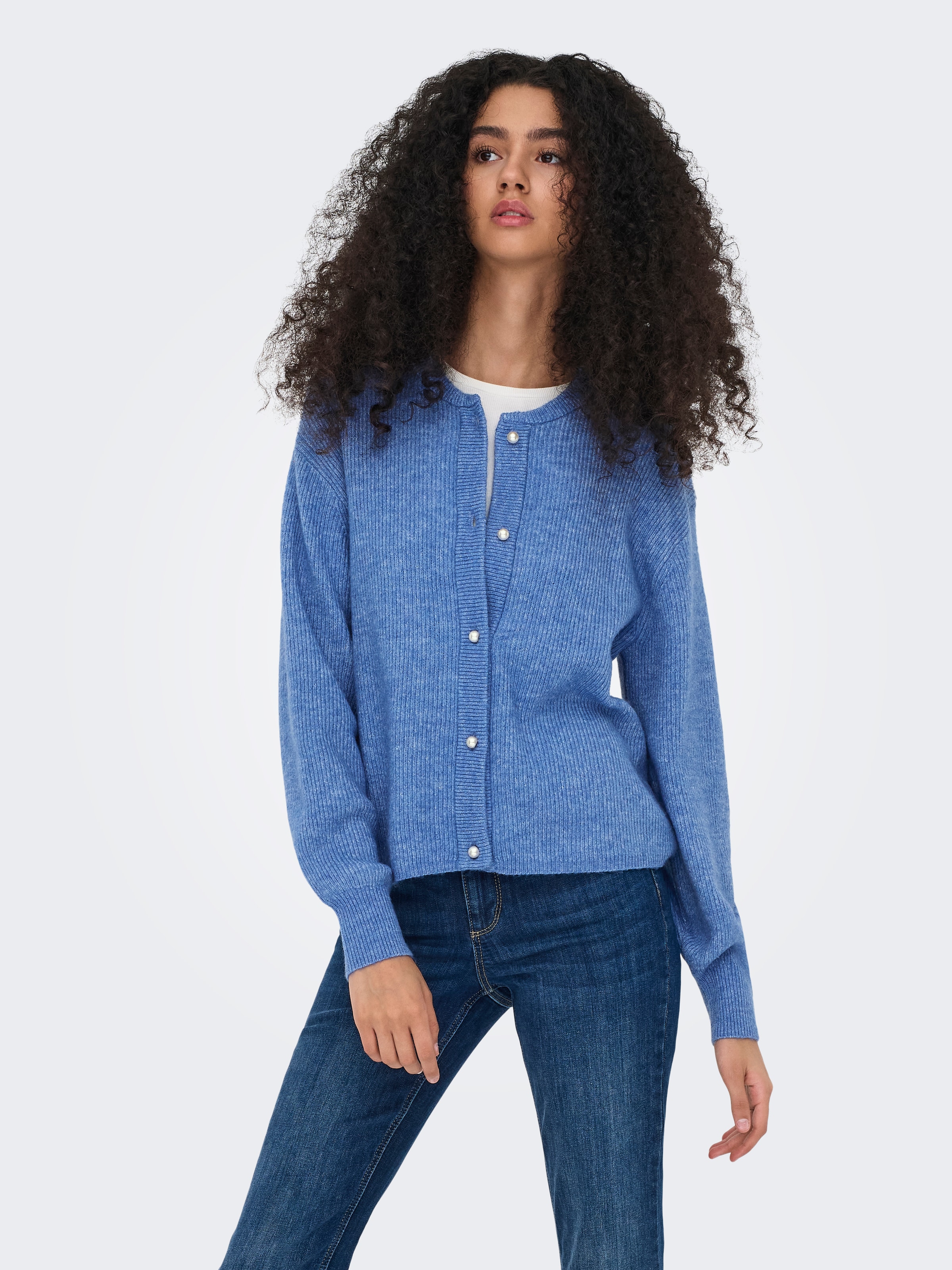 JDY Strickjacke "JDYLUMI LIFE L/S BUTTON CARDIGA KNT NOOS" günstig online kaufen