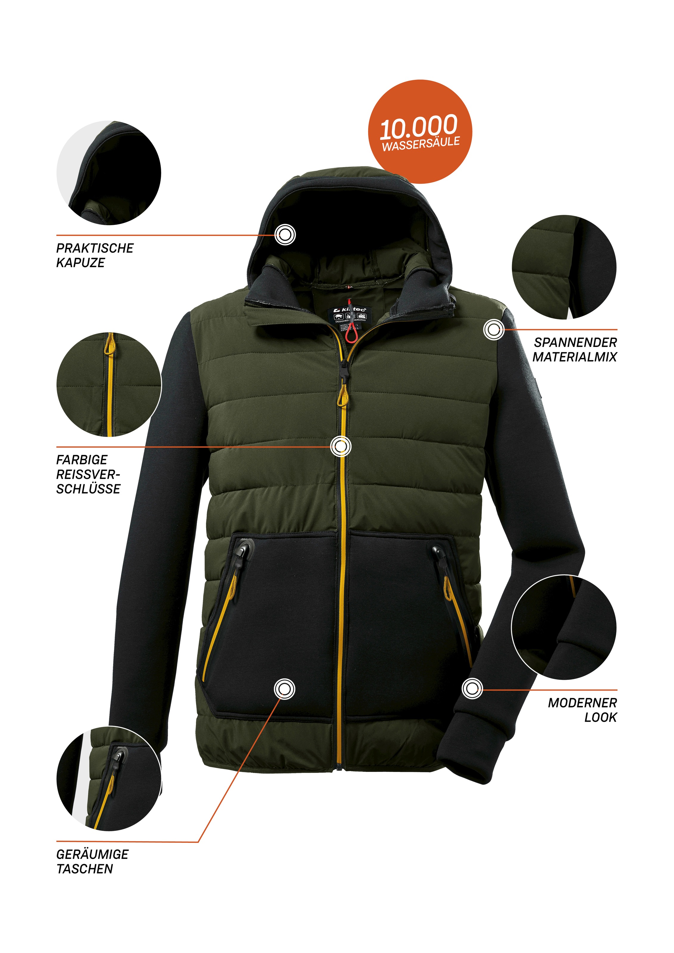 Killtec Funktionsjacke »KOW 158 MN JCKT«