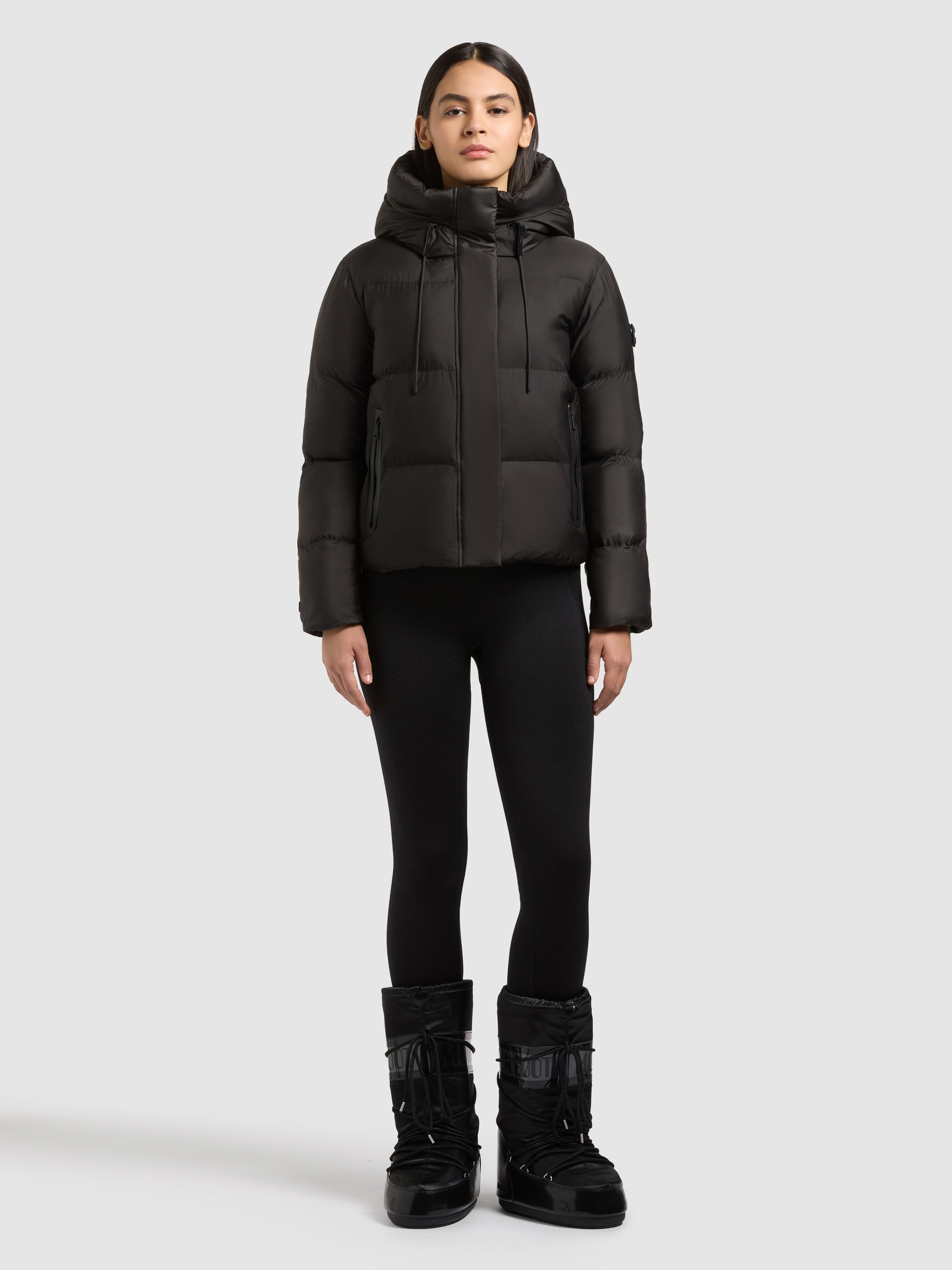 khujo Steppjacke "ENITS2 SHINY" mit Kapuze