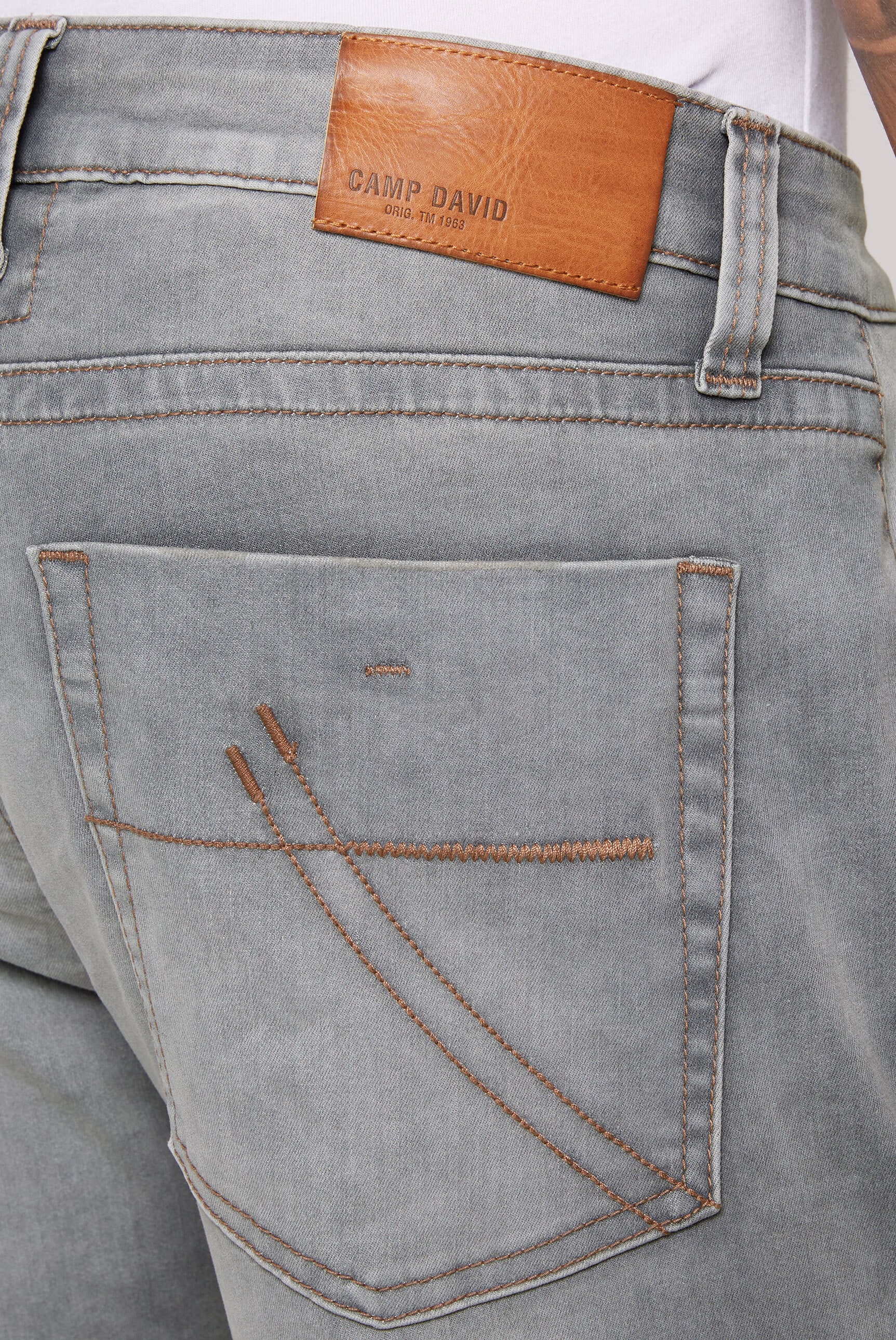 CAMP DAVID Regular-fit-Jeans, mit normaler Leibhöhe