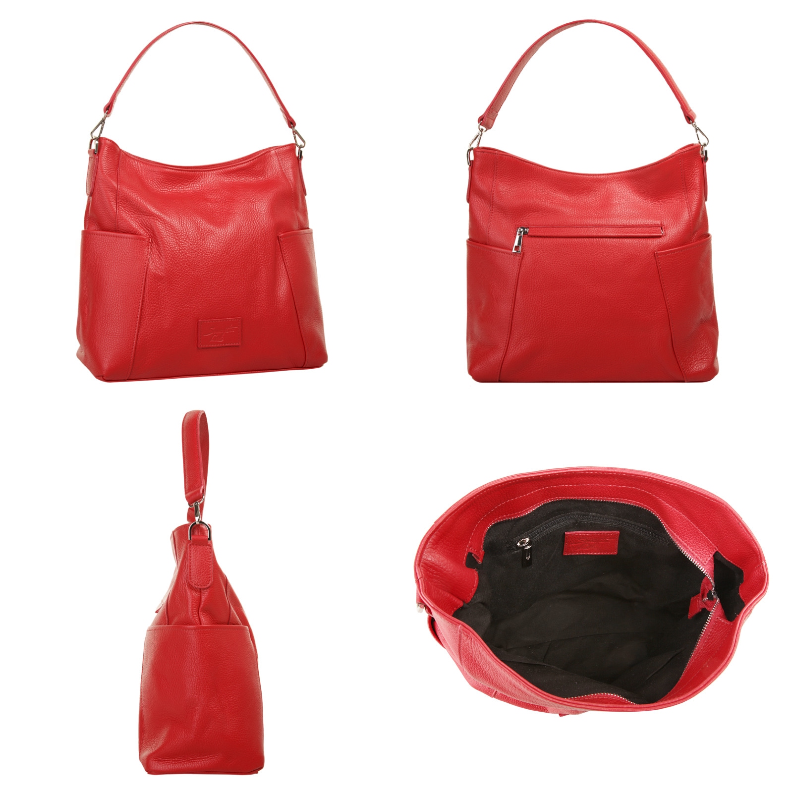 Samantha Look Shopper, echt Leder, Made in Italy