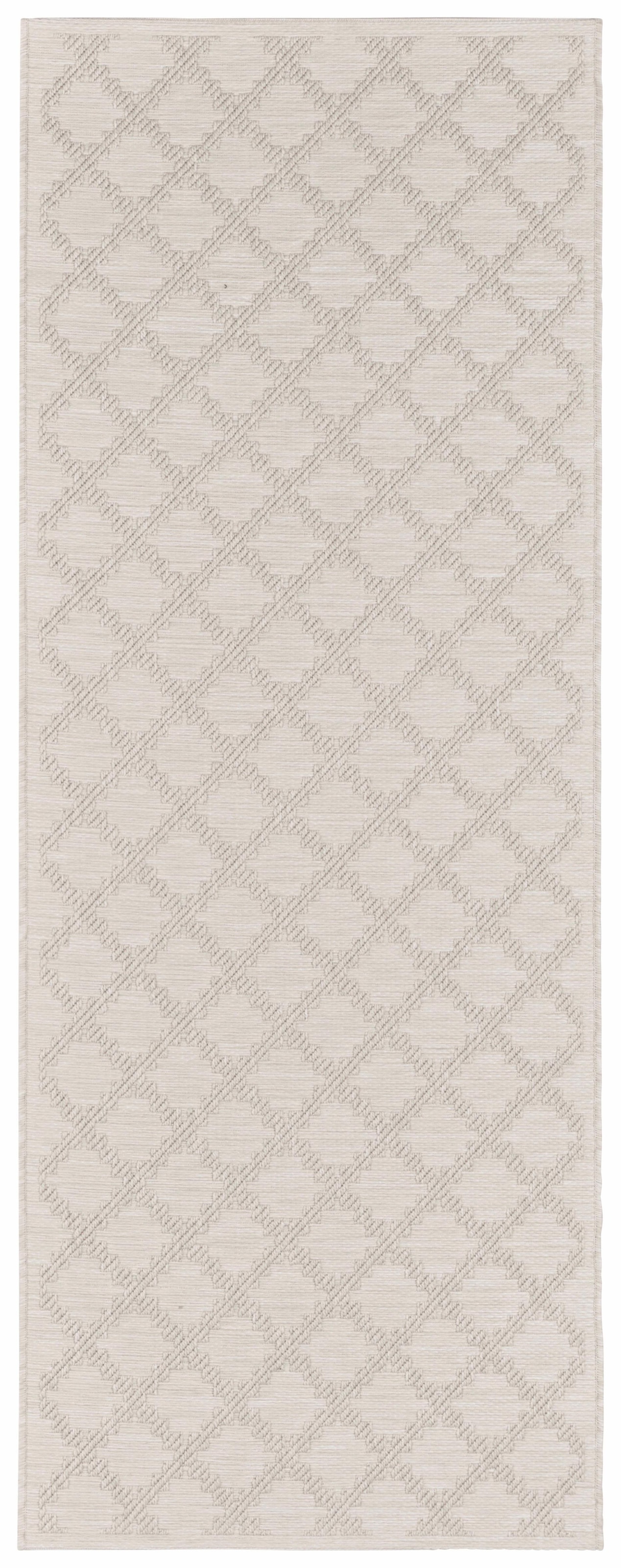 freundin Home Collection Läufer »Dawn«, rechteckig, 4 mm Höhe, In-& Outdoor, Teppich, Wetterfest, Balkon, Garten, Wohnzimmer, Modern