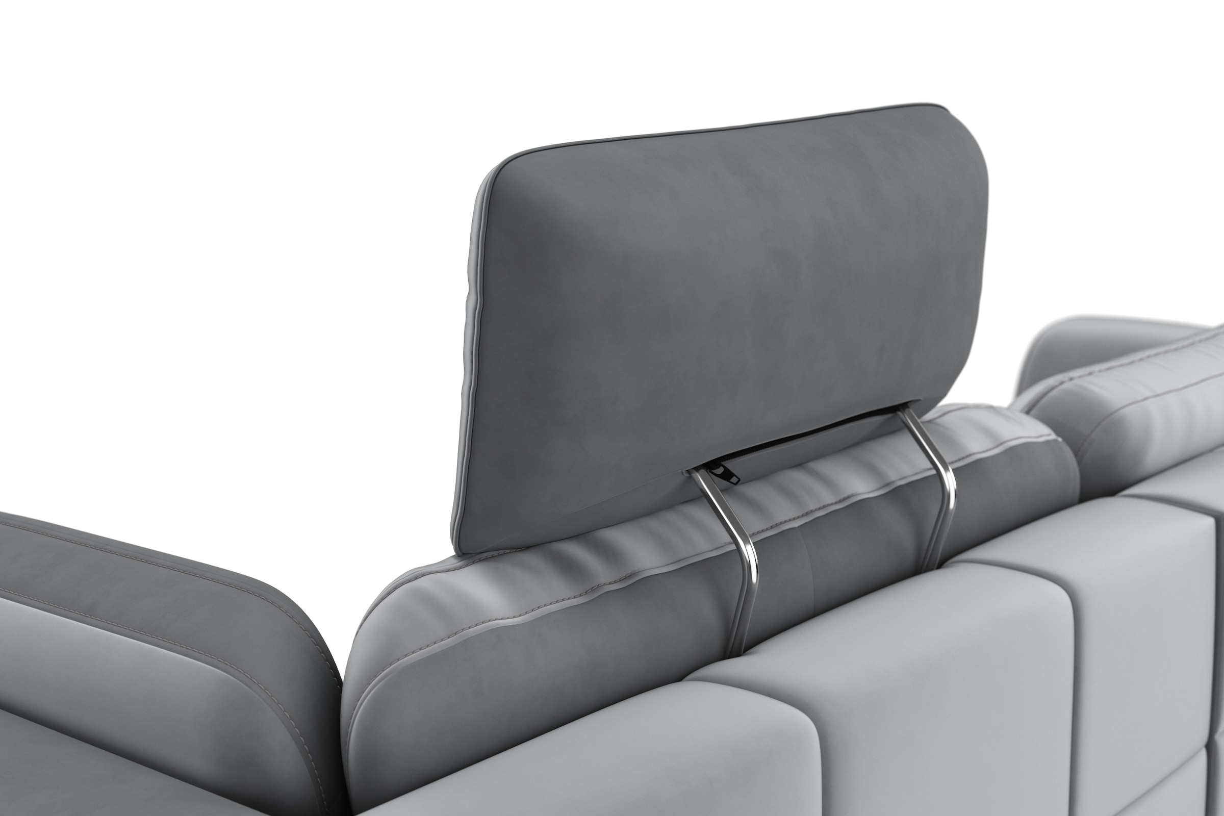sit&more Ecksofa »Bendigo L-Form«, inklusive Sitztiefenverstellung, Bodenfreiheit 12 cm, in 2 Fußfarben