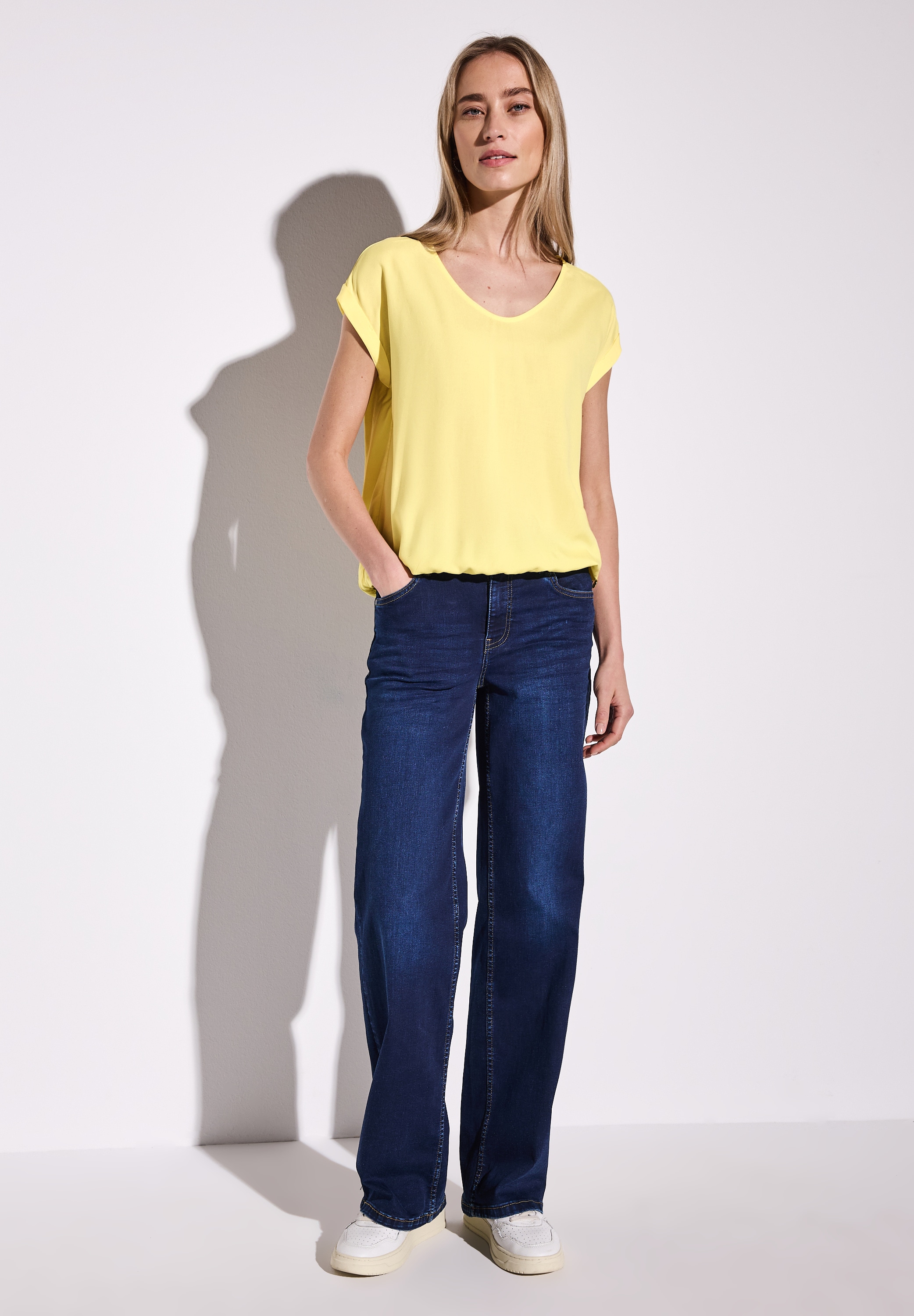STREET ONE Hemdbluse, aus softer Viskose