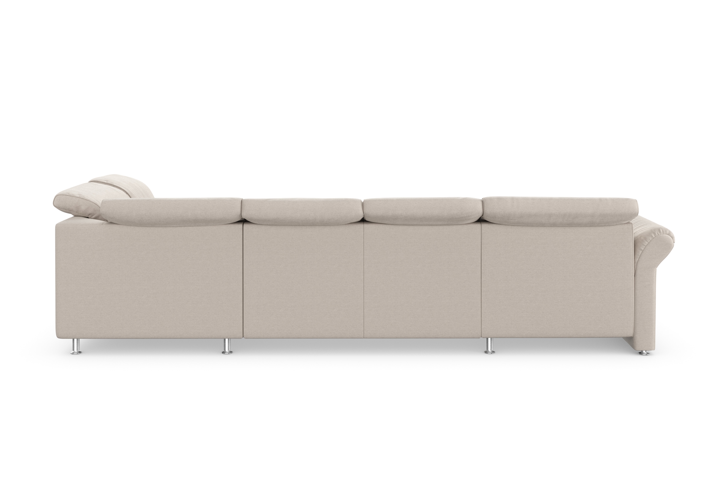 sit&more Wohnlandschaft »Apulia U-Form« wahlweise Bettfunktion, Bettkasten und Kopf- und Armteilverstellung