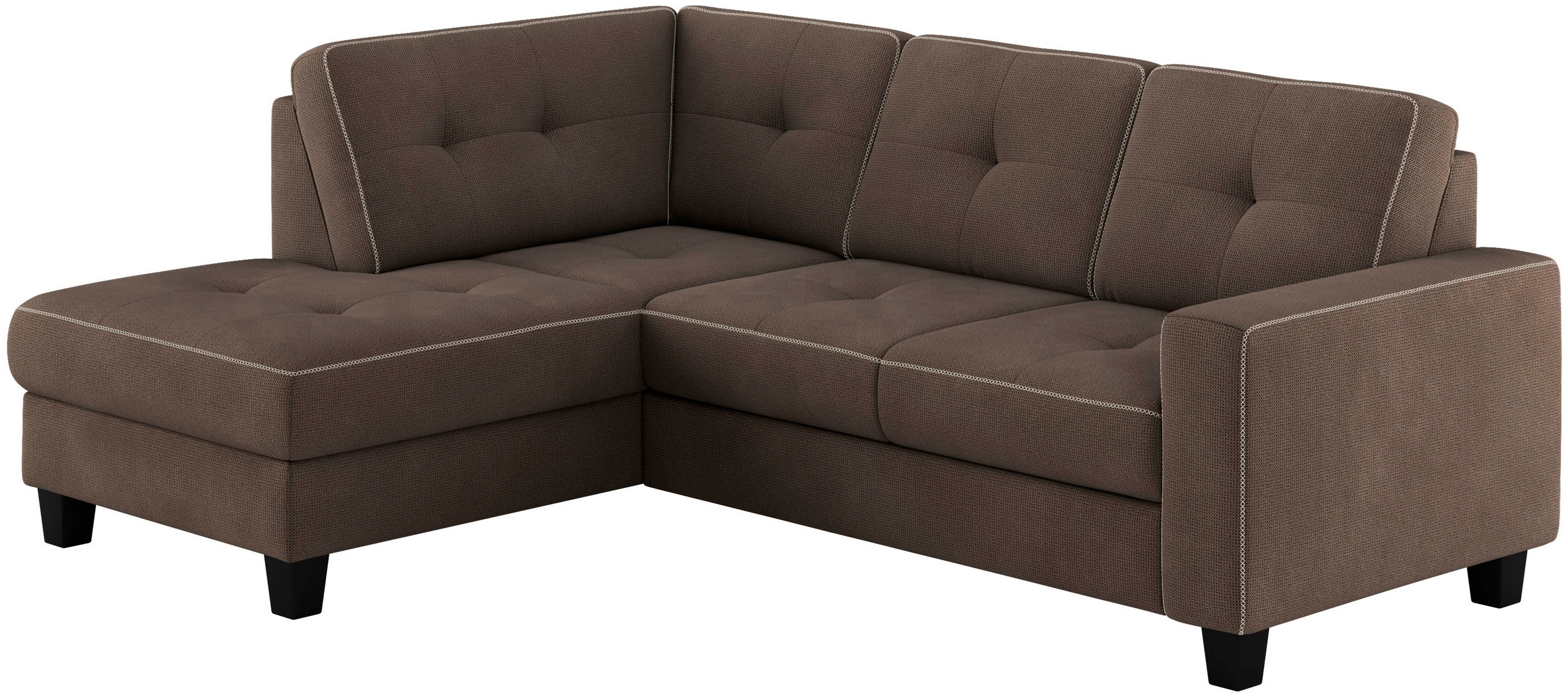 Thumbnail - PLACES OF STYLE Ecksofa "Varese" wahlweise mit Bettfunktion und Bettkasten