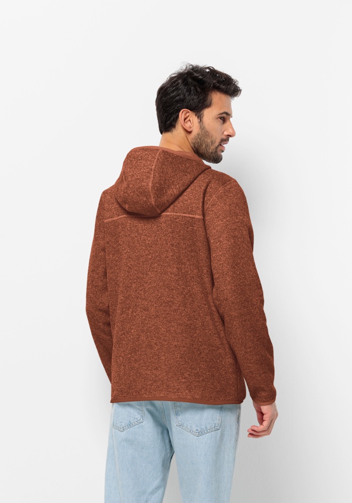 Jack Wolfskin Fleecejacke »TANNENSPUR HOODED JKT M«, mit Kapuze