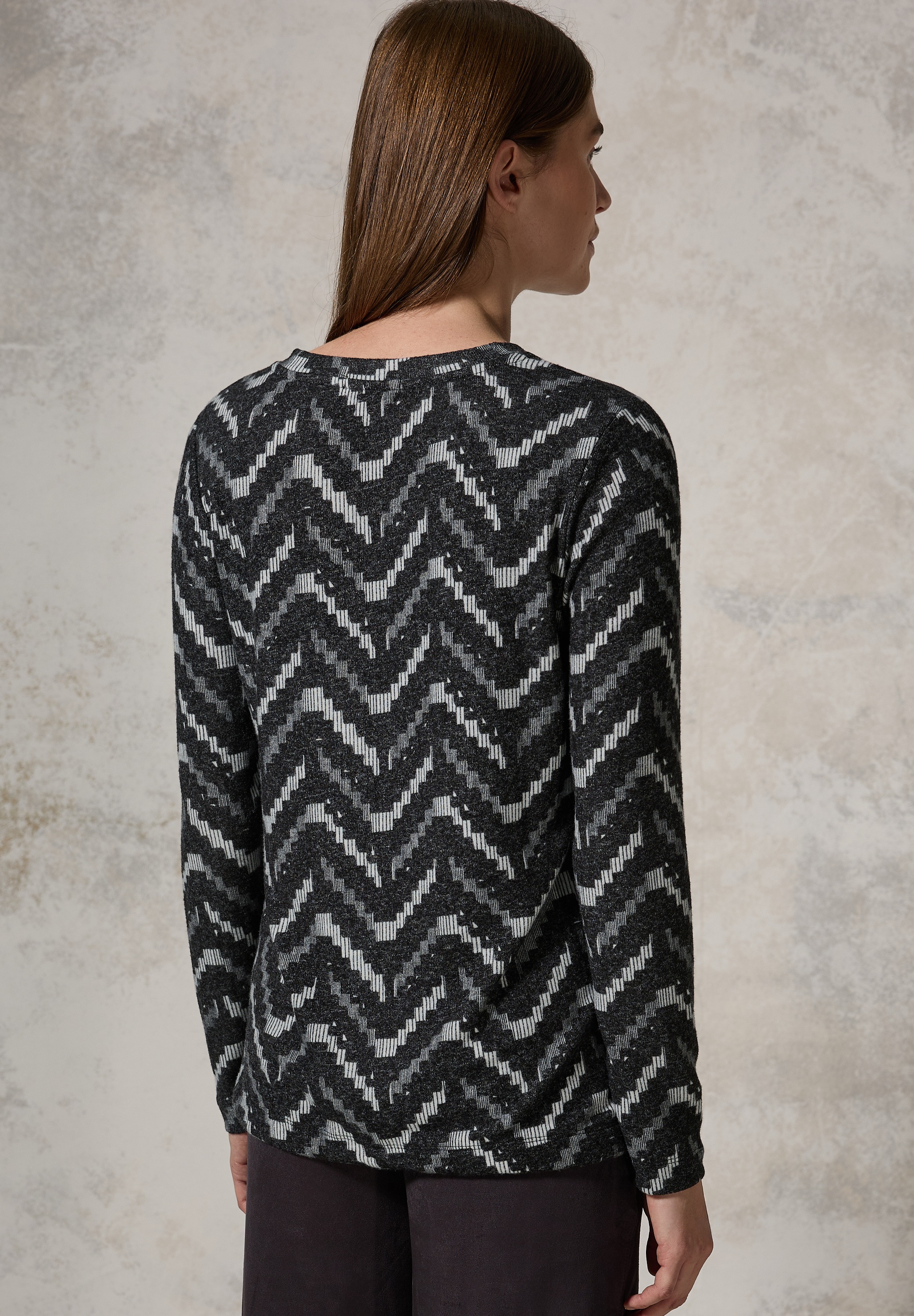 Cecil Langarmshirt, mit Tunnelzug am Saum