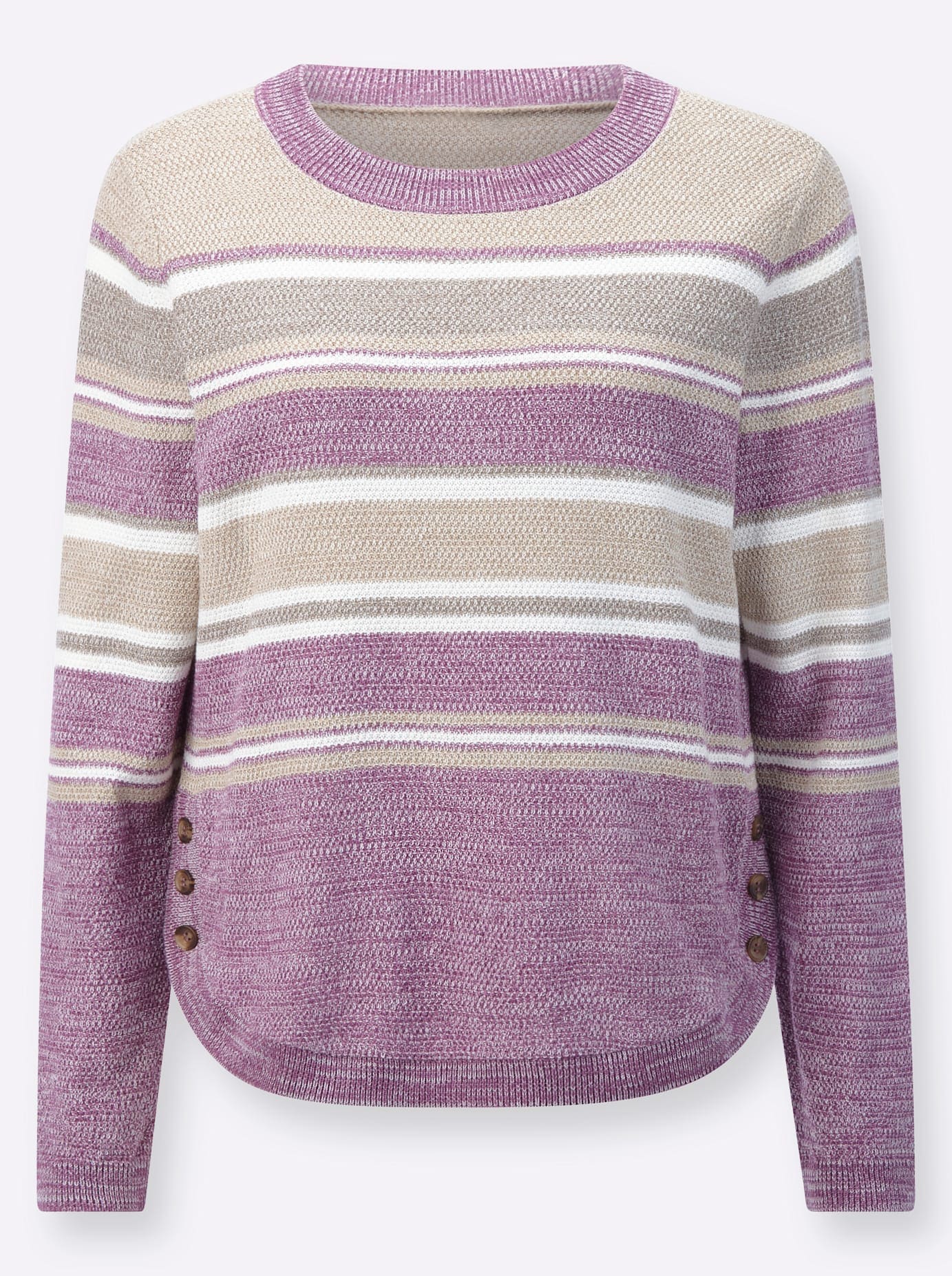 Casual Looks Strickpullover »Ringel-Pullover«
