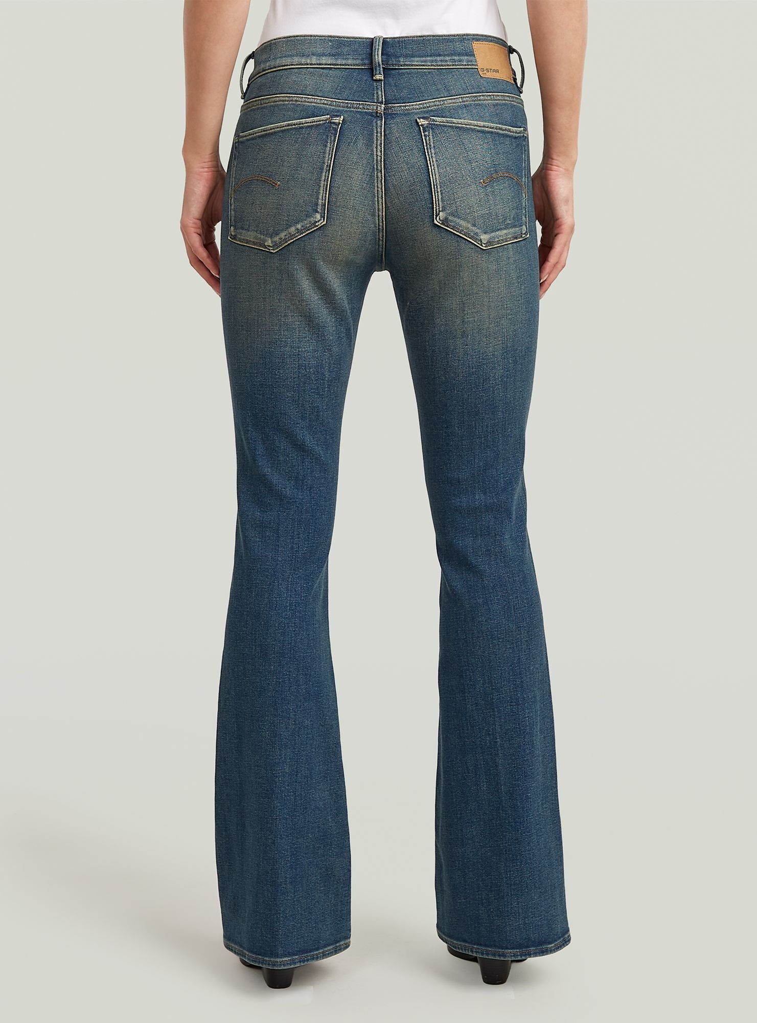 G-STAR 5-Pocket-Jeans "3301 Flare Jeans" günstig online kaufen