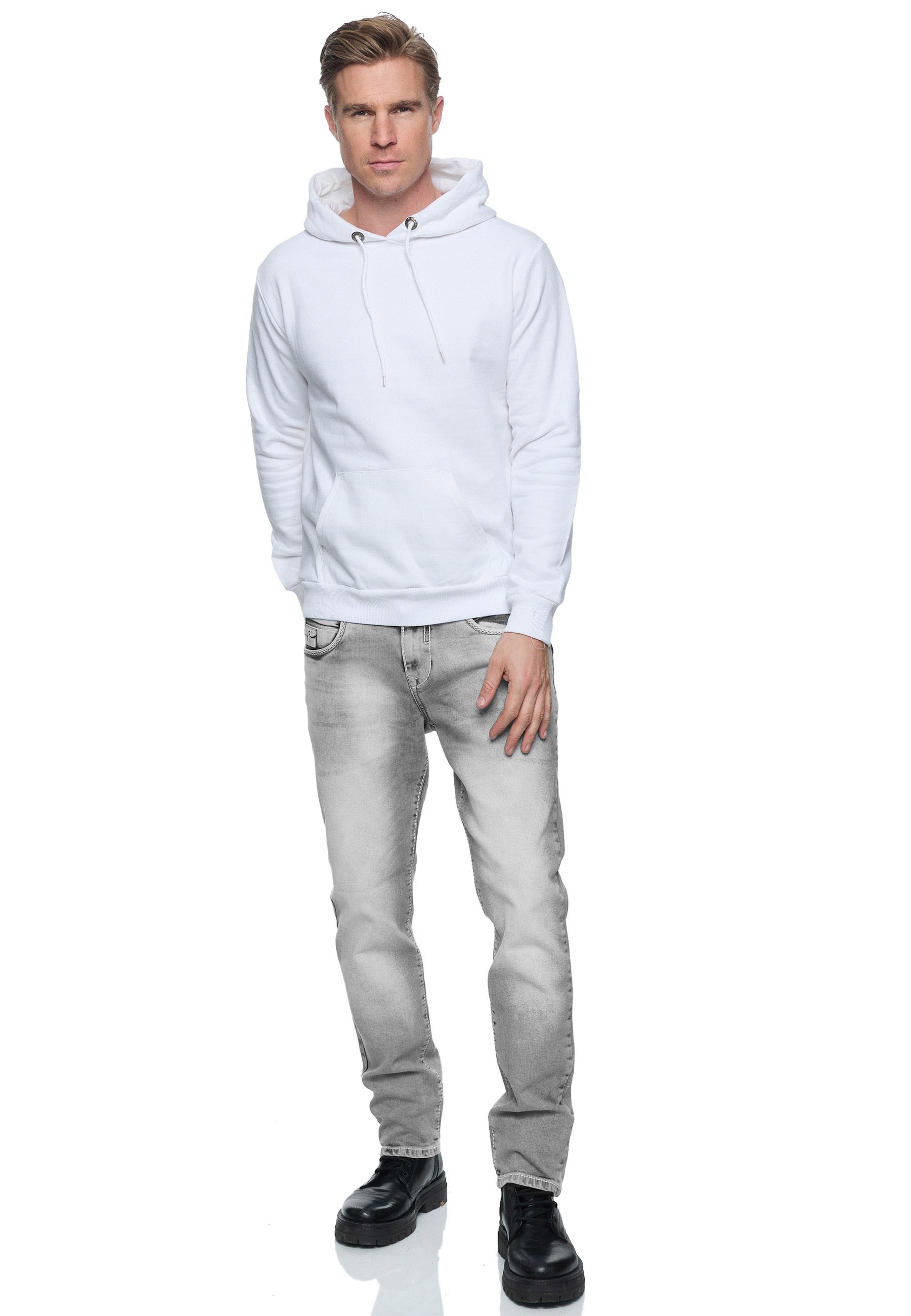 Rusty Neal Kapuzensweatshirt, in bequemer Regular Fit-Passform
